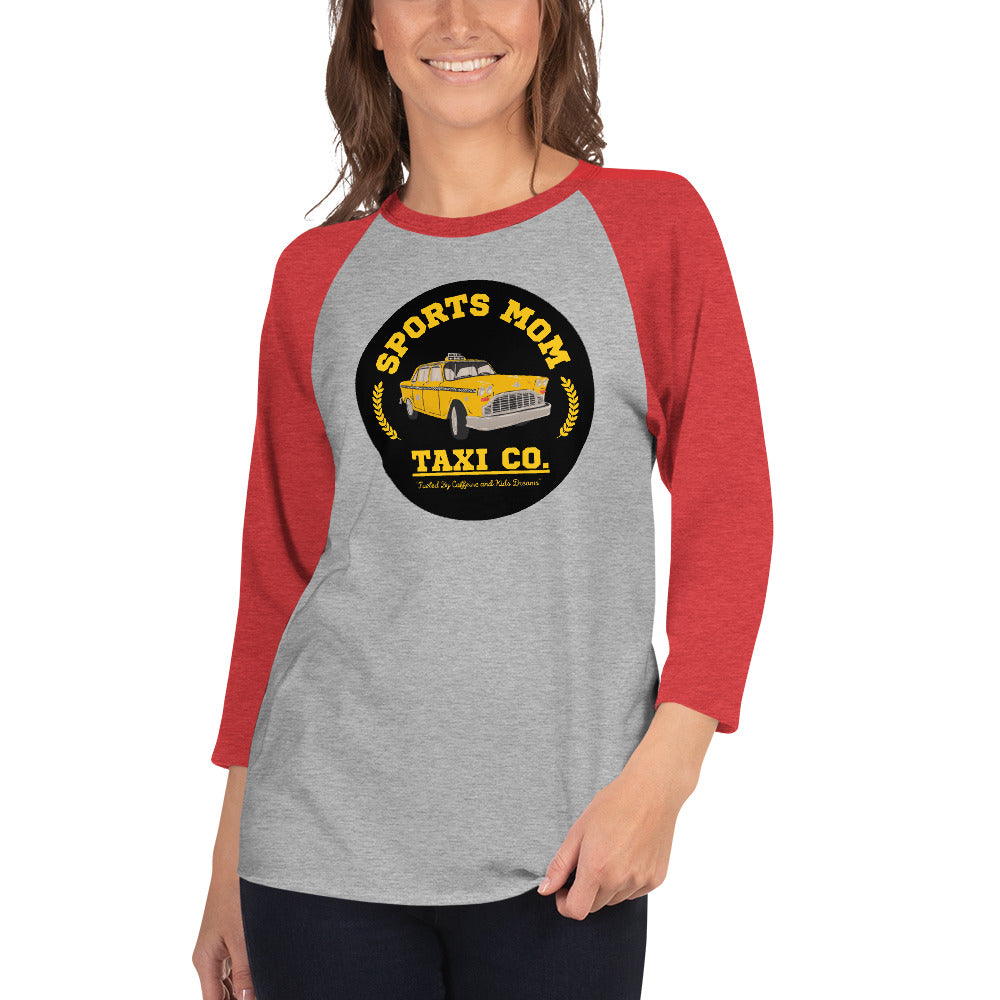 The Sports Mom Taxi Co. Original 3/4 Sleeve