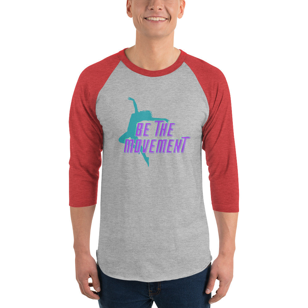 Be The Movement Premium Men's 3/4 Sleeve