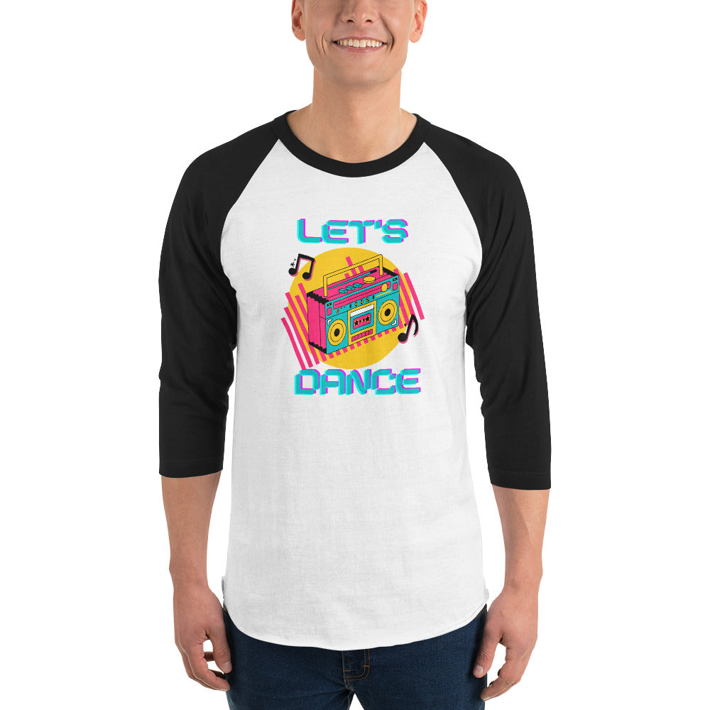 Let's Dance Premium Men's 3/4 Sleeve