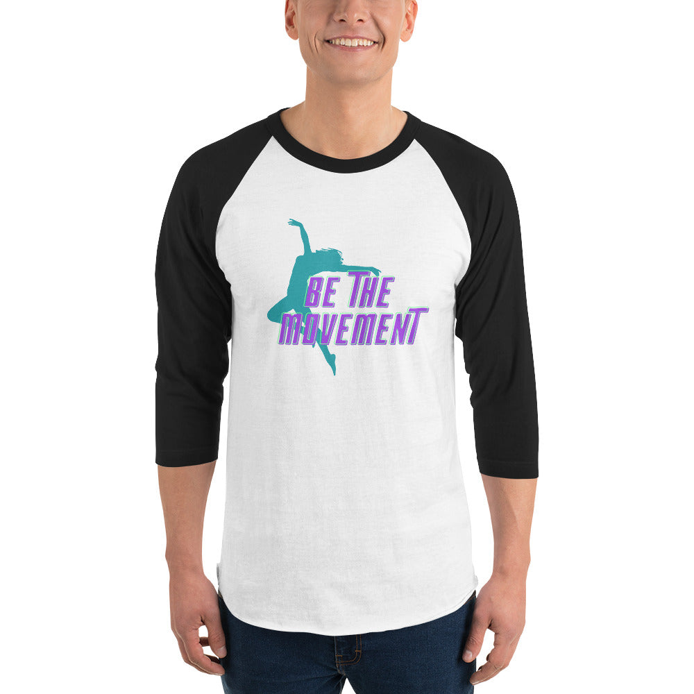 Be The Movement Premium Men's 3/4 Sleeve