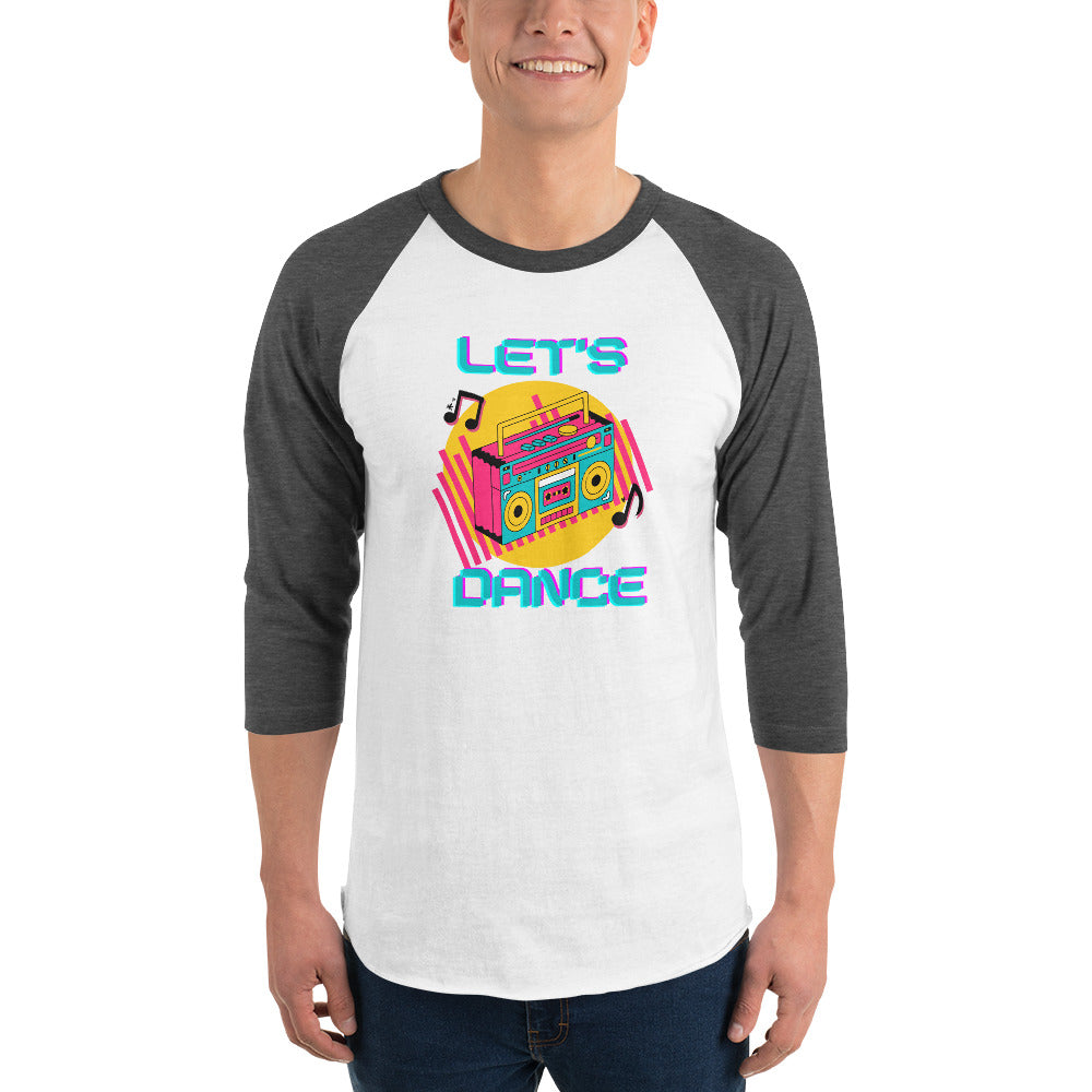 Let's Dance Premium Men's 3/4 Sleeve