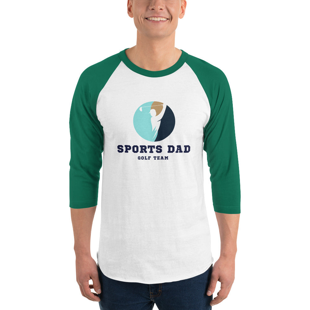 The Original Sports Dad Golf Team Premium Men's 3/4 Sleeve