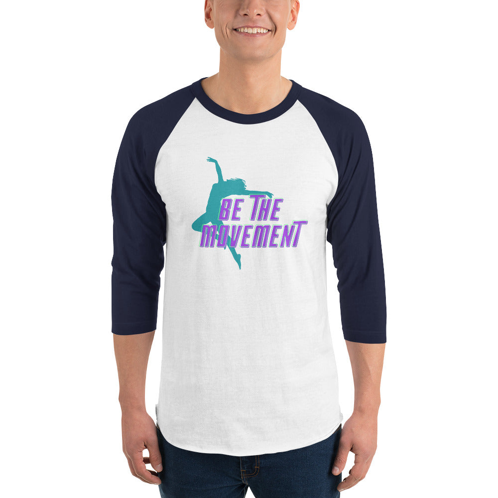 Be The Movement Premium Men's 3/4 Sleeve