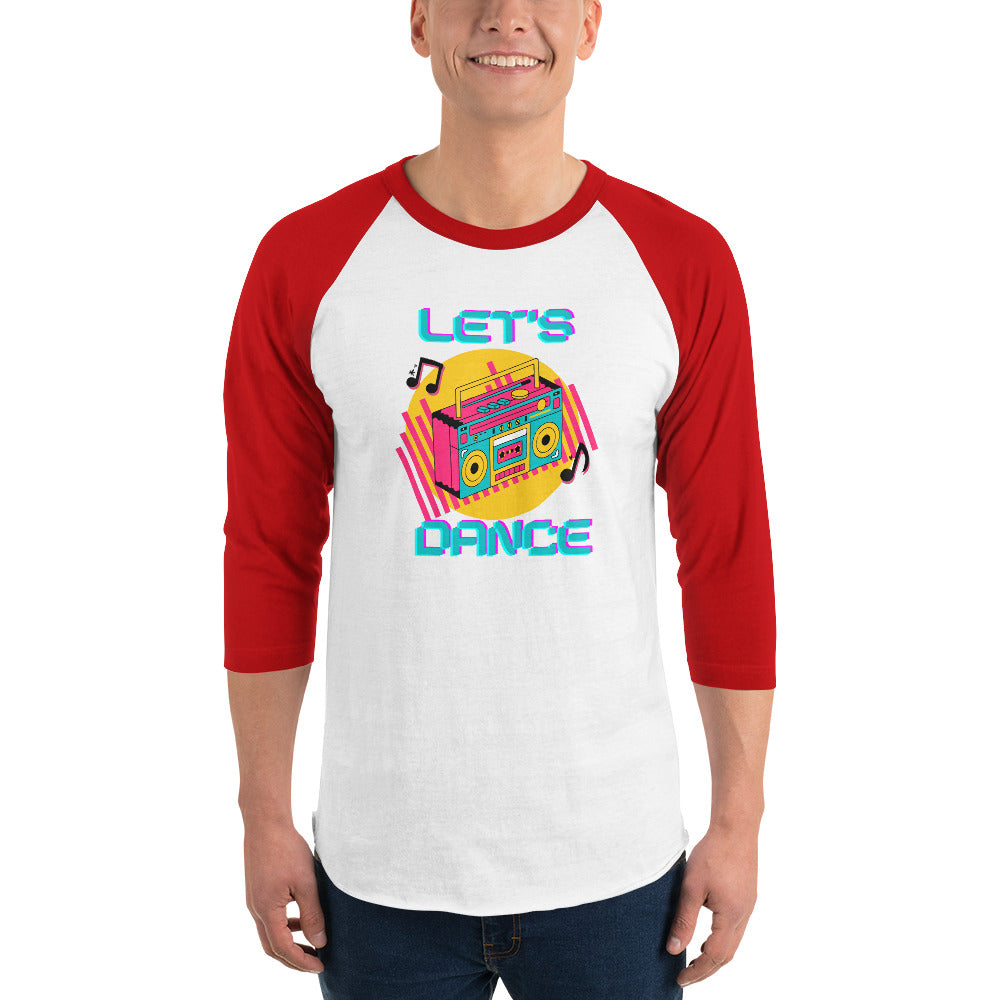 Let's Dance Premium Men's 3/4 Sleeve