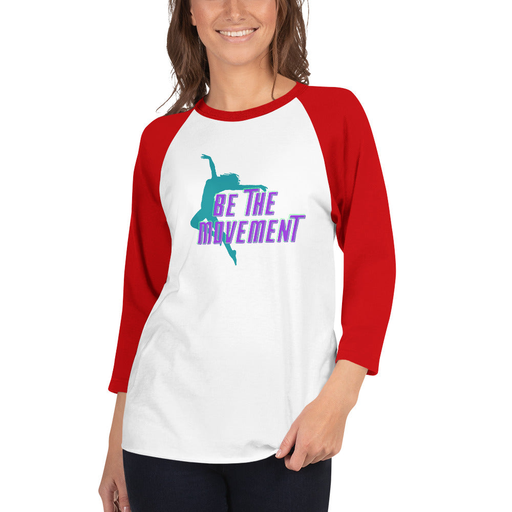 Be The Movement Women's Premium 3/4 Sleeve