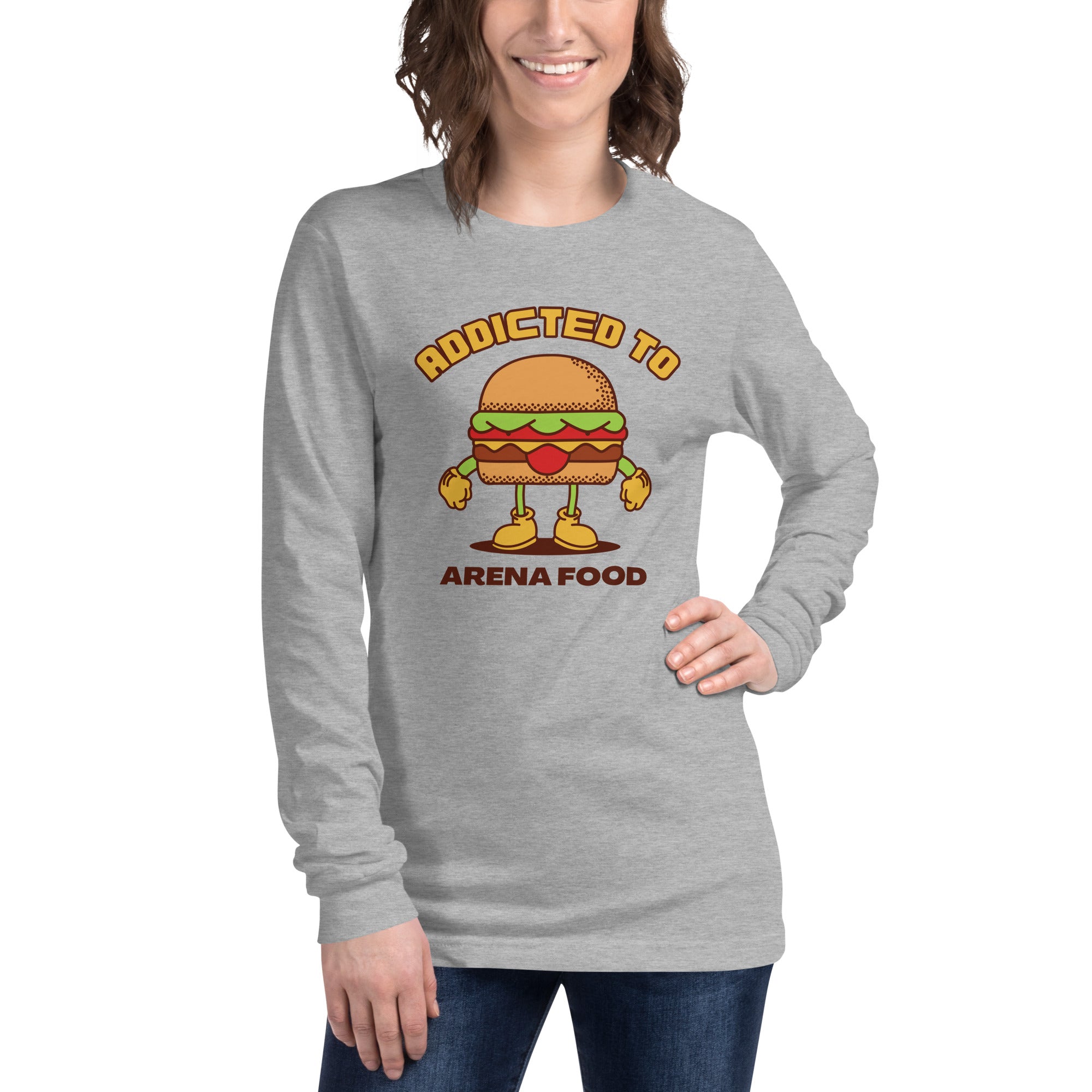 Addicted To Arena Food Women's Pro Team Long Sleeve