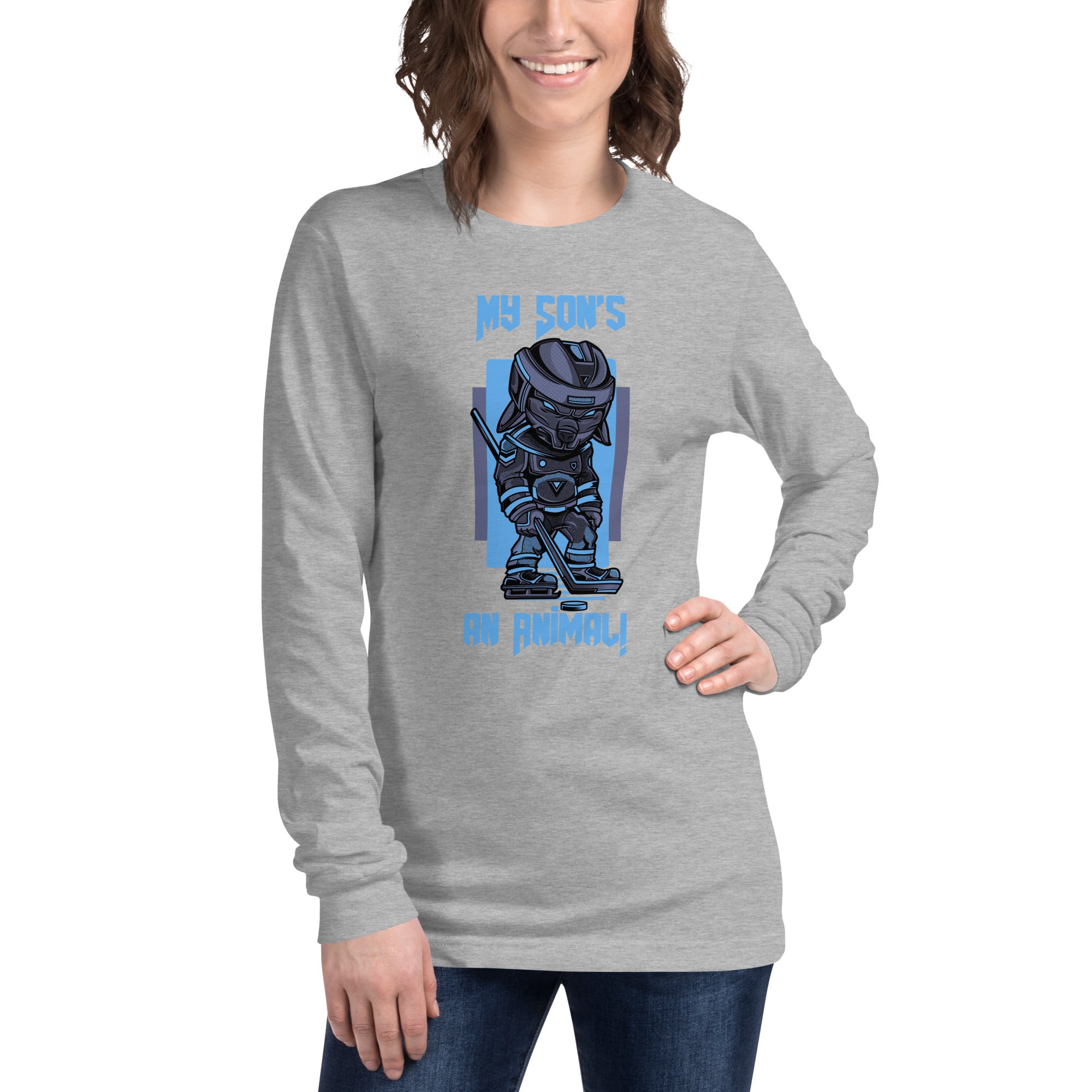 My Son's An Animal Women's Select Long Sleeve