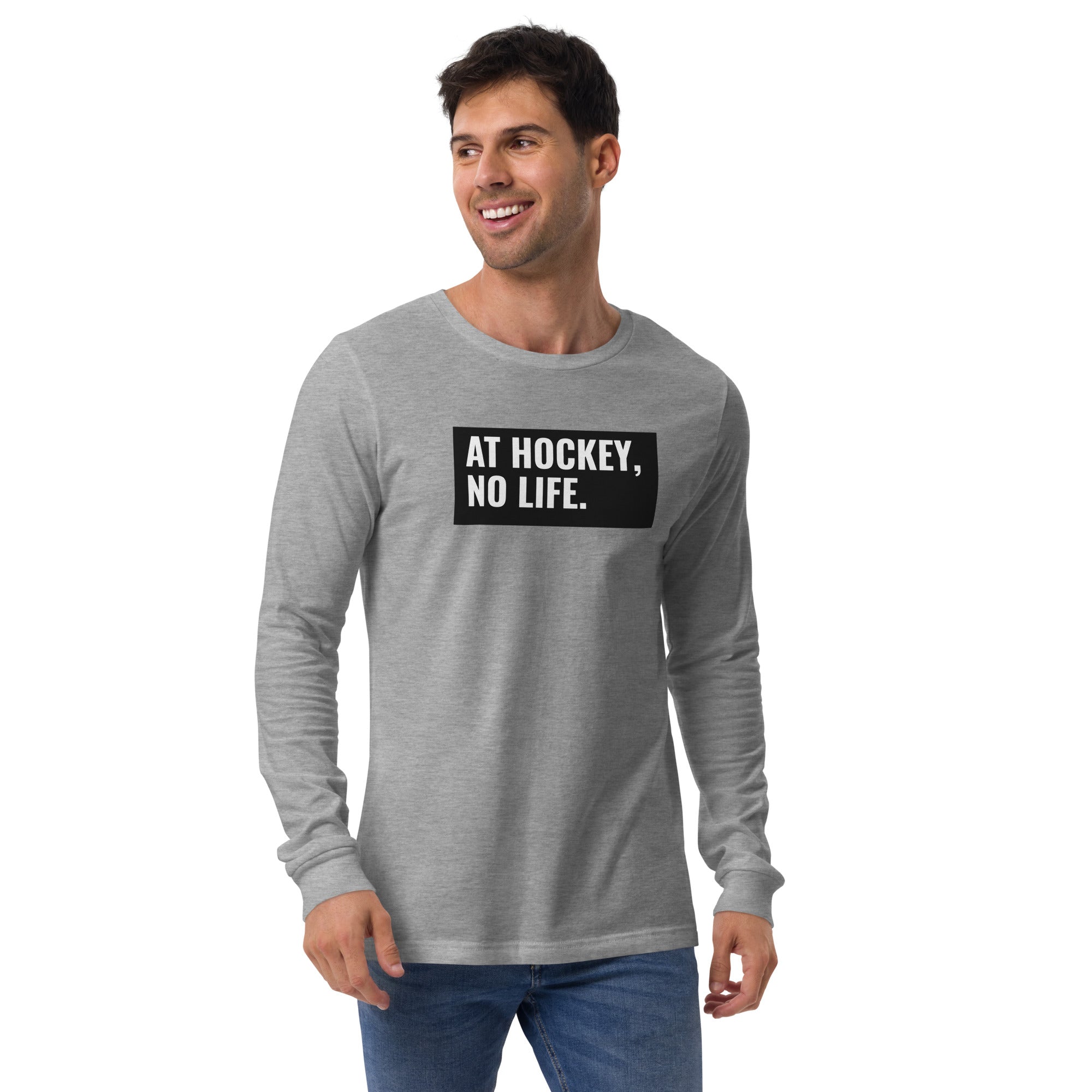 At Hockey, No Life Men's Select Long Sleeve