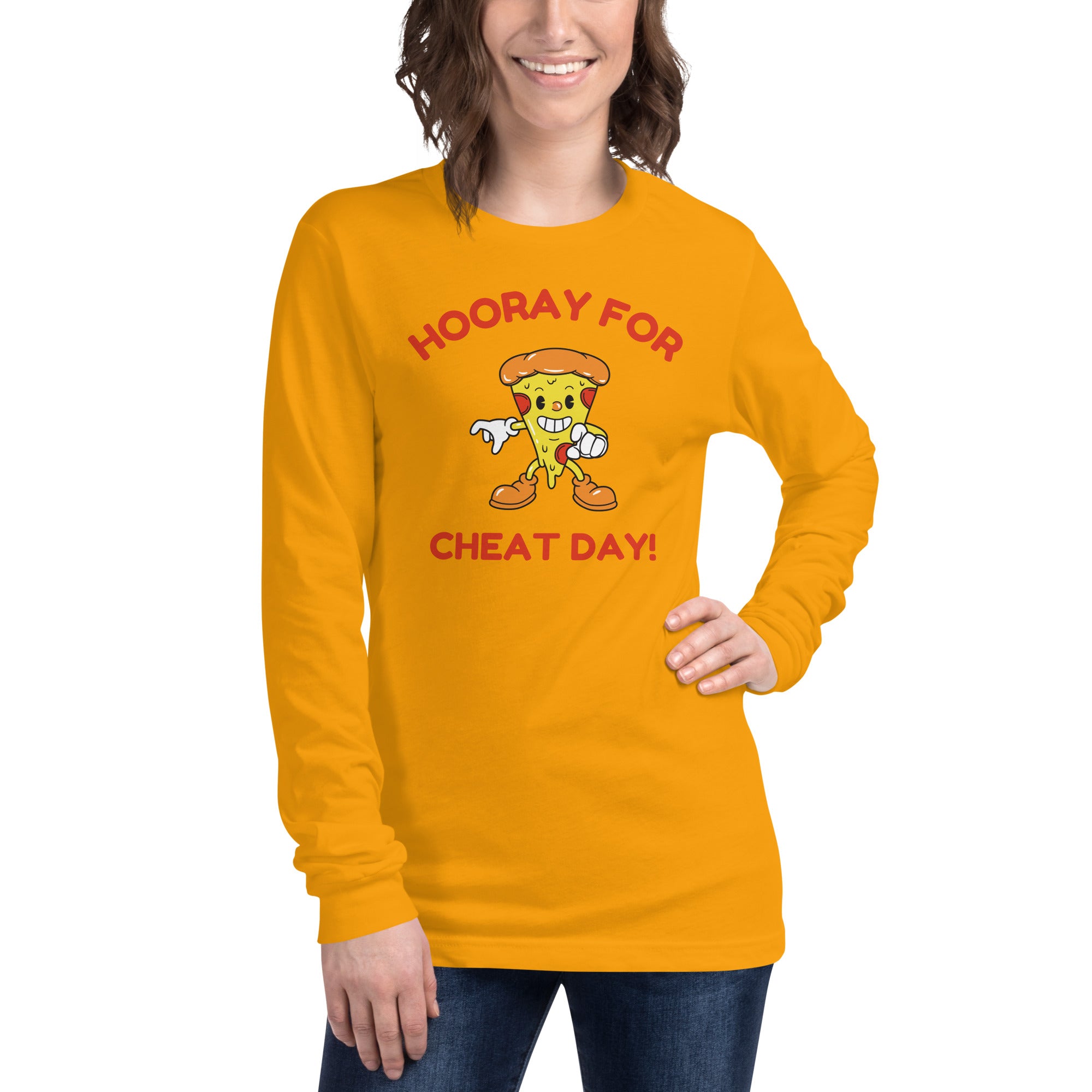 Hooray For Cheat Day! Women's Select Long Sleeve