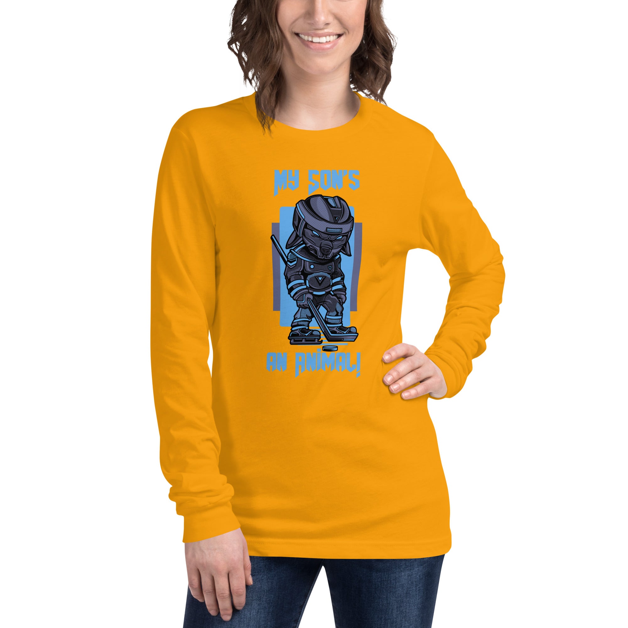 My Son's An Animal Women's Select Long Sleeve