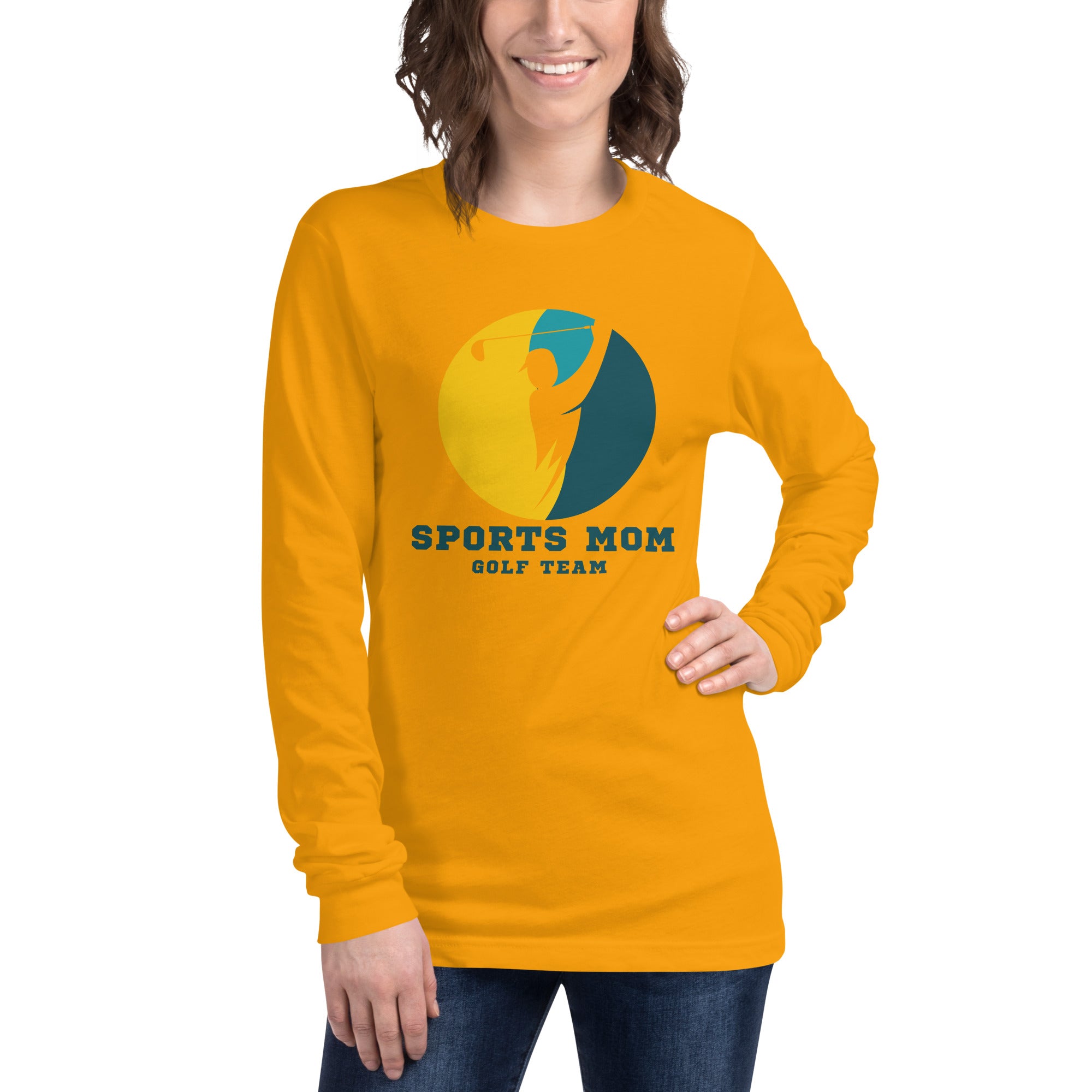 The Original Sports Mom Golf Team Women's Select Long Sleeve