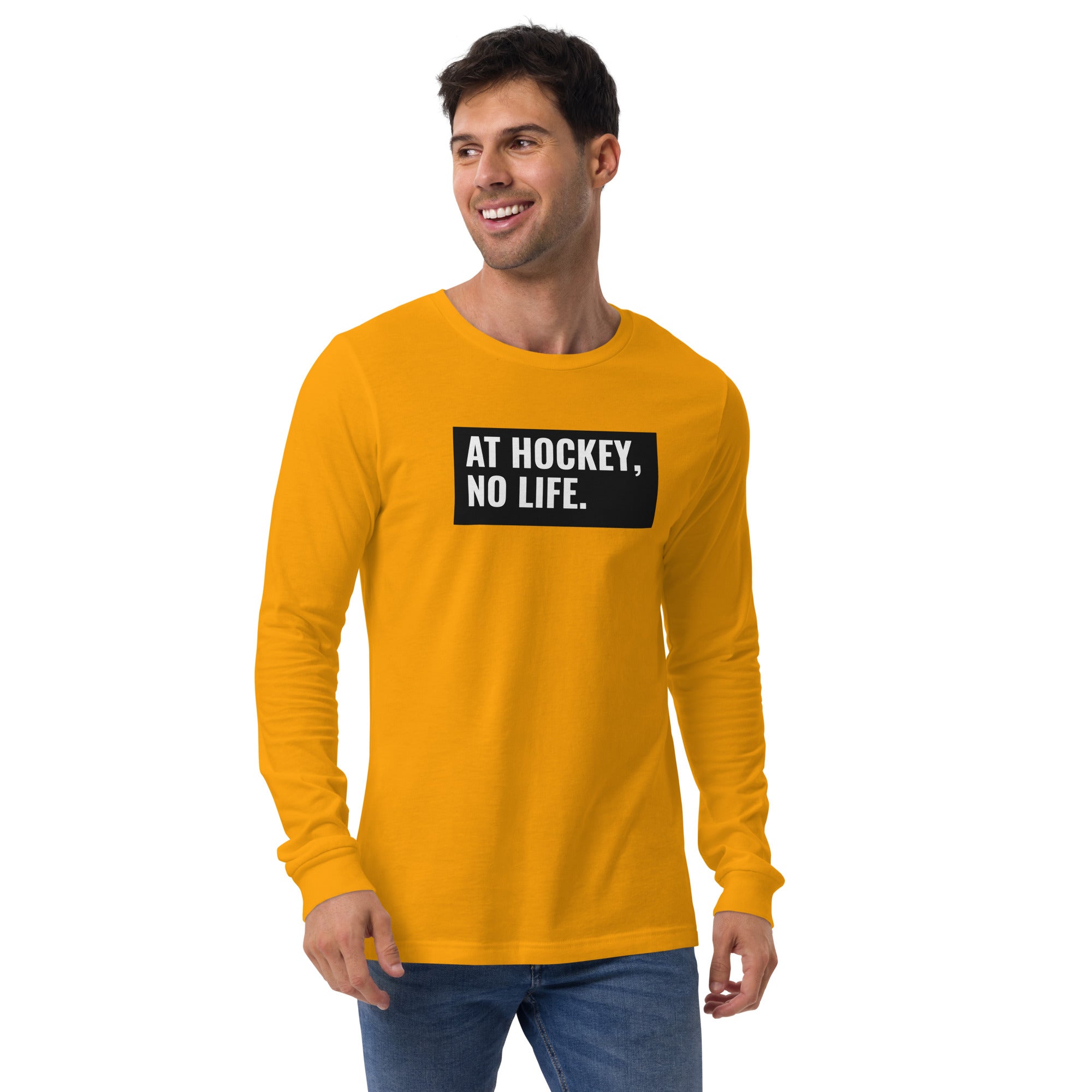 At Hockey, No Life Men's Select Long Sleeve