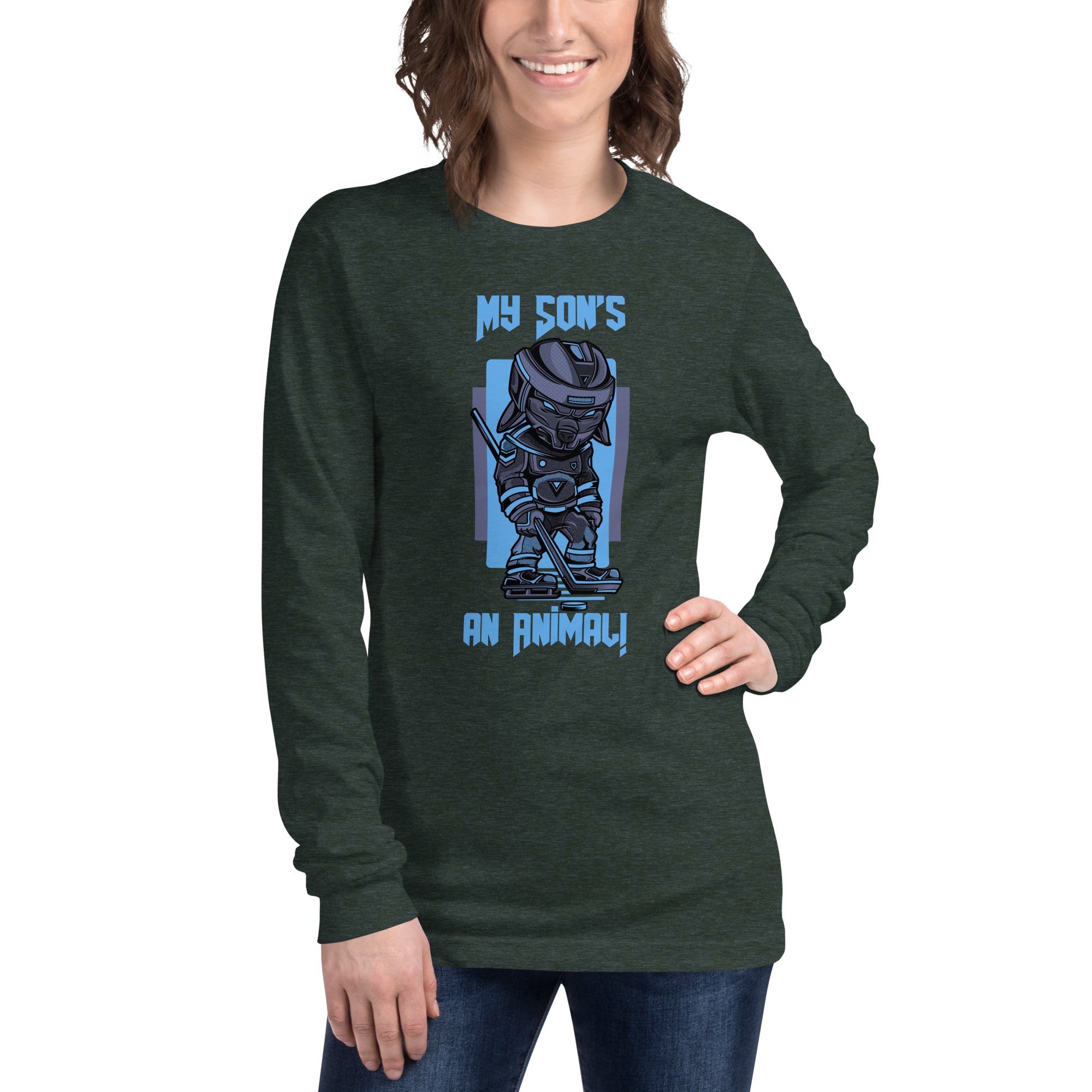 My Son's An Animal Women's Select Long Sleeve