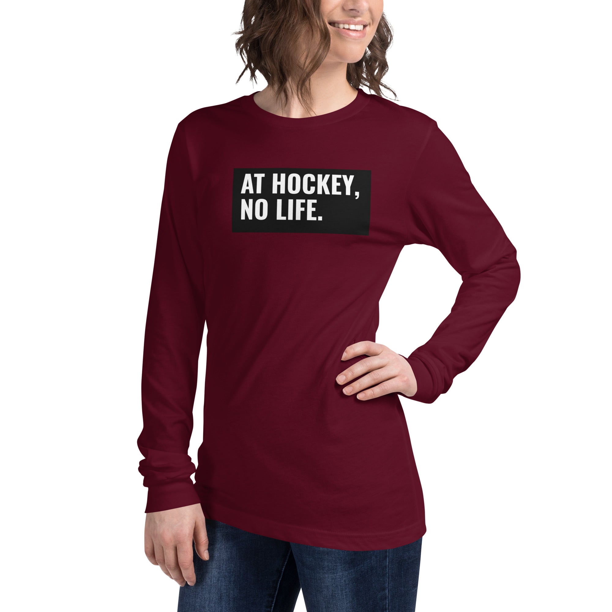 At Hockey, No Life Women's Select Long Sleeve