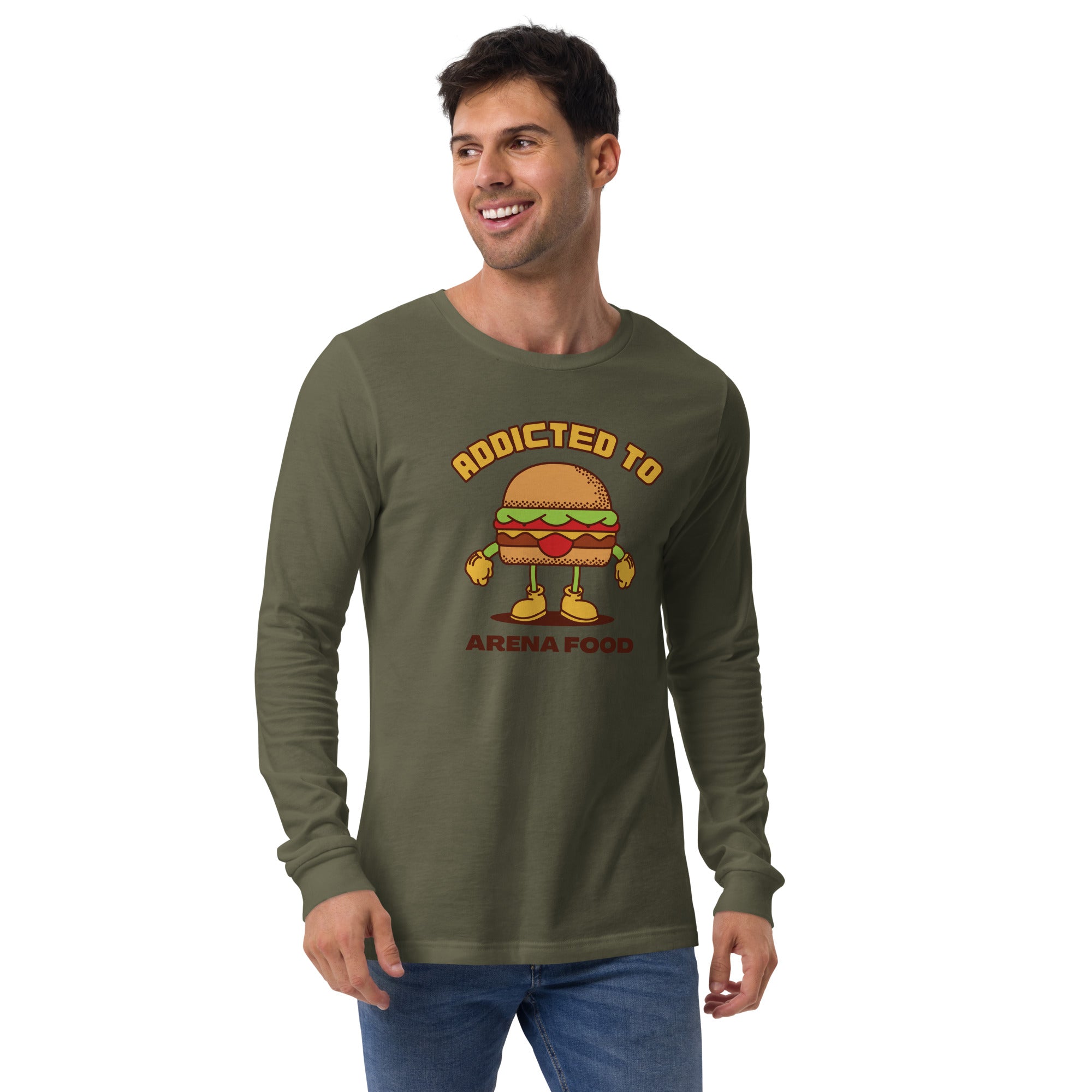 Addicted To Arena Food Grandpa's Select Long Sleeve