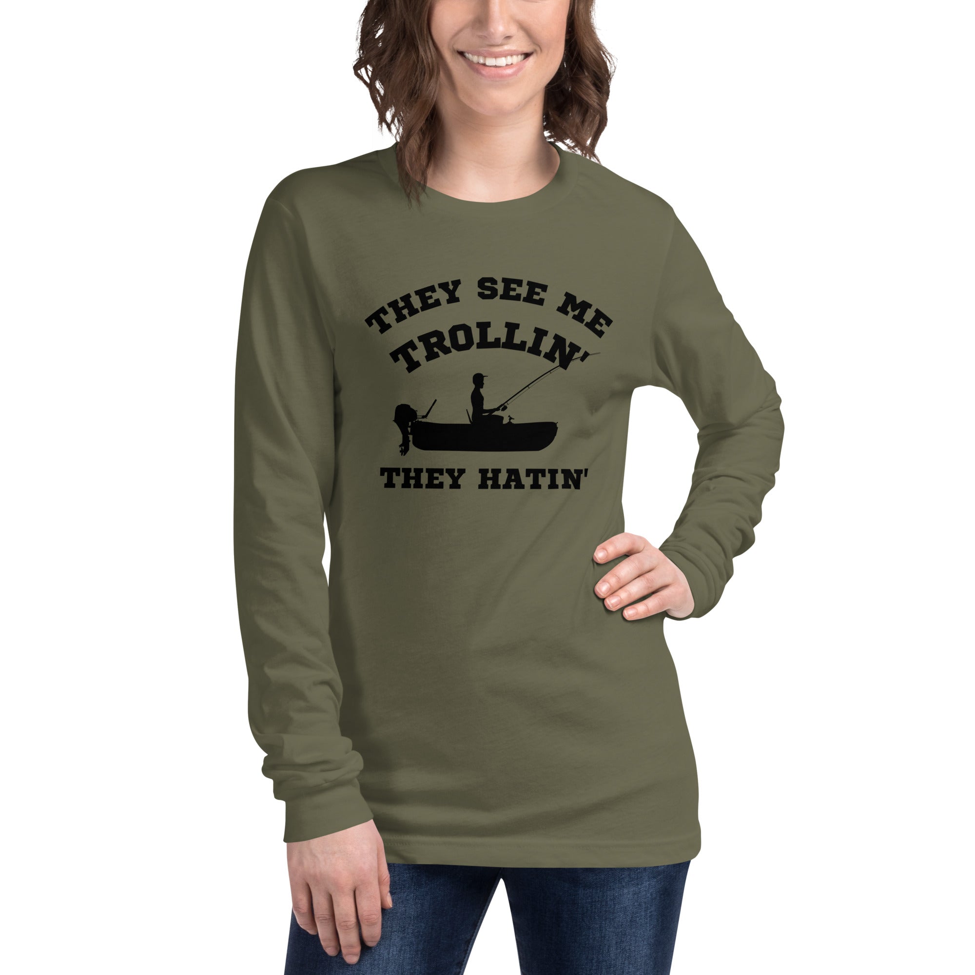 They See Me Trollin' Women's Select Long Sleeve