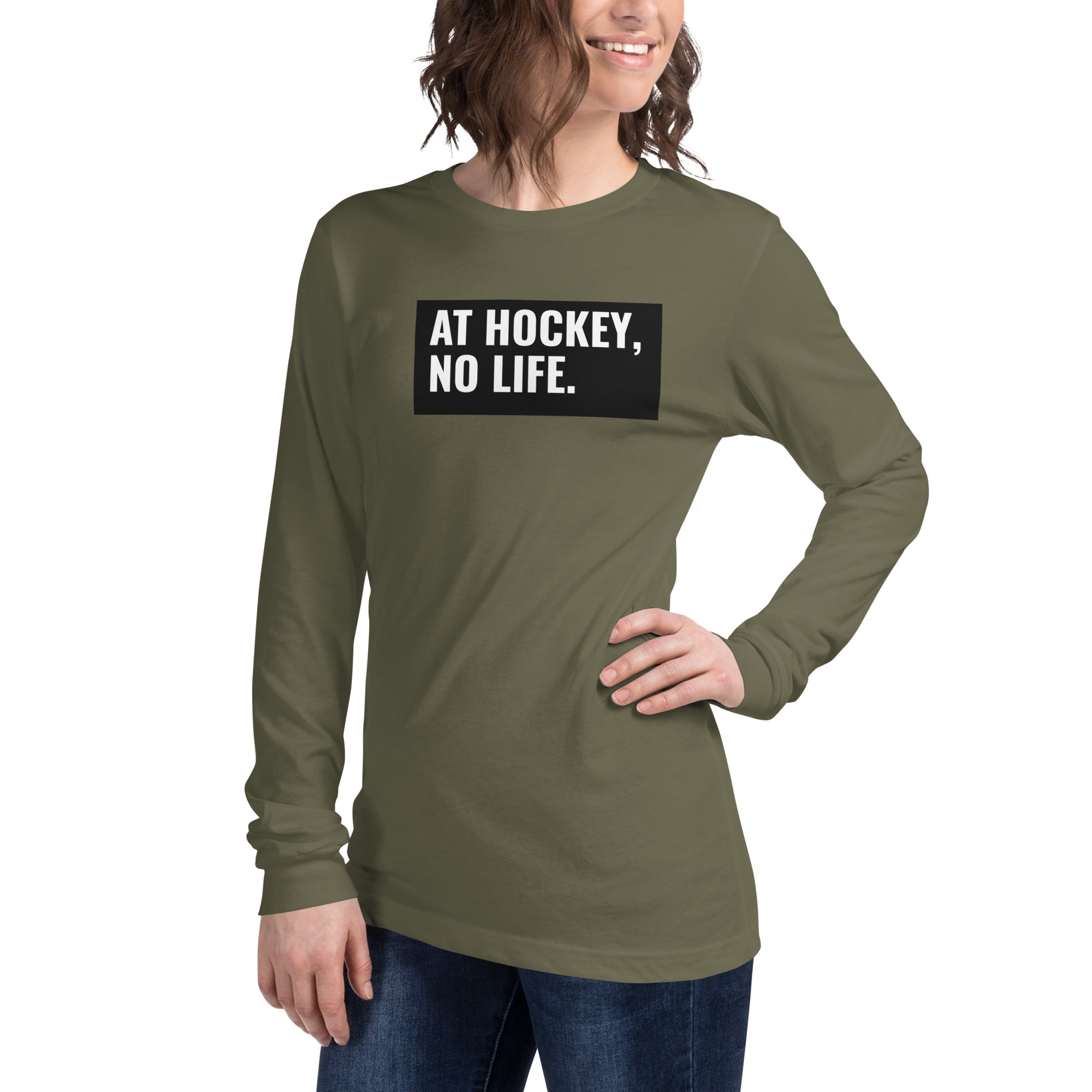 At Hockey, No Life Women's Select Long Sleeve