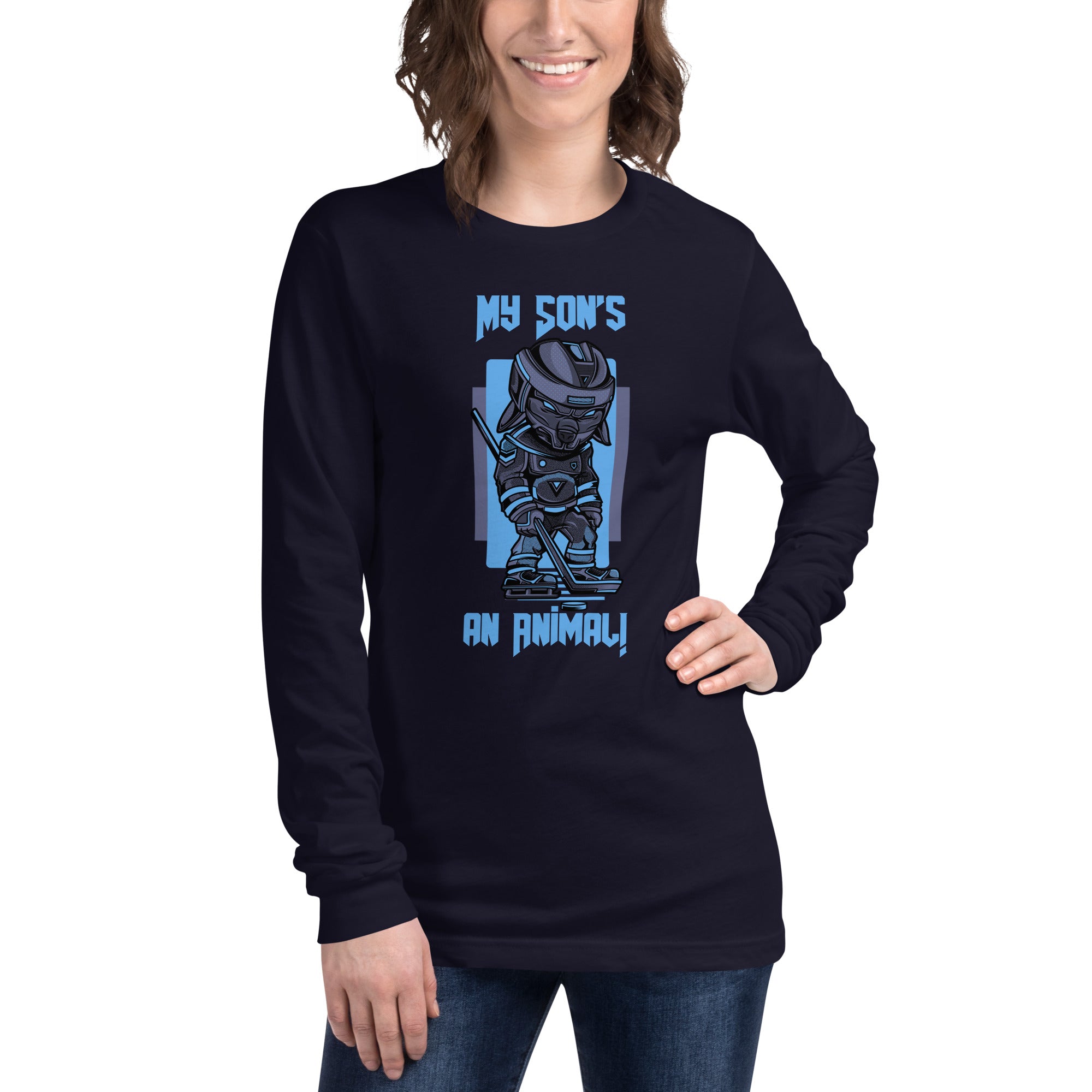 My Son's An Animal Women's Select Long Sleeve