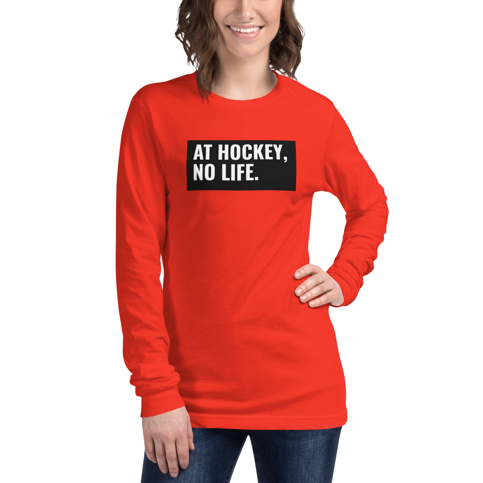 At Hockey, No Life Women's Select Long Sleeve