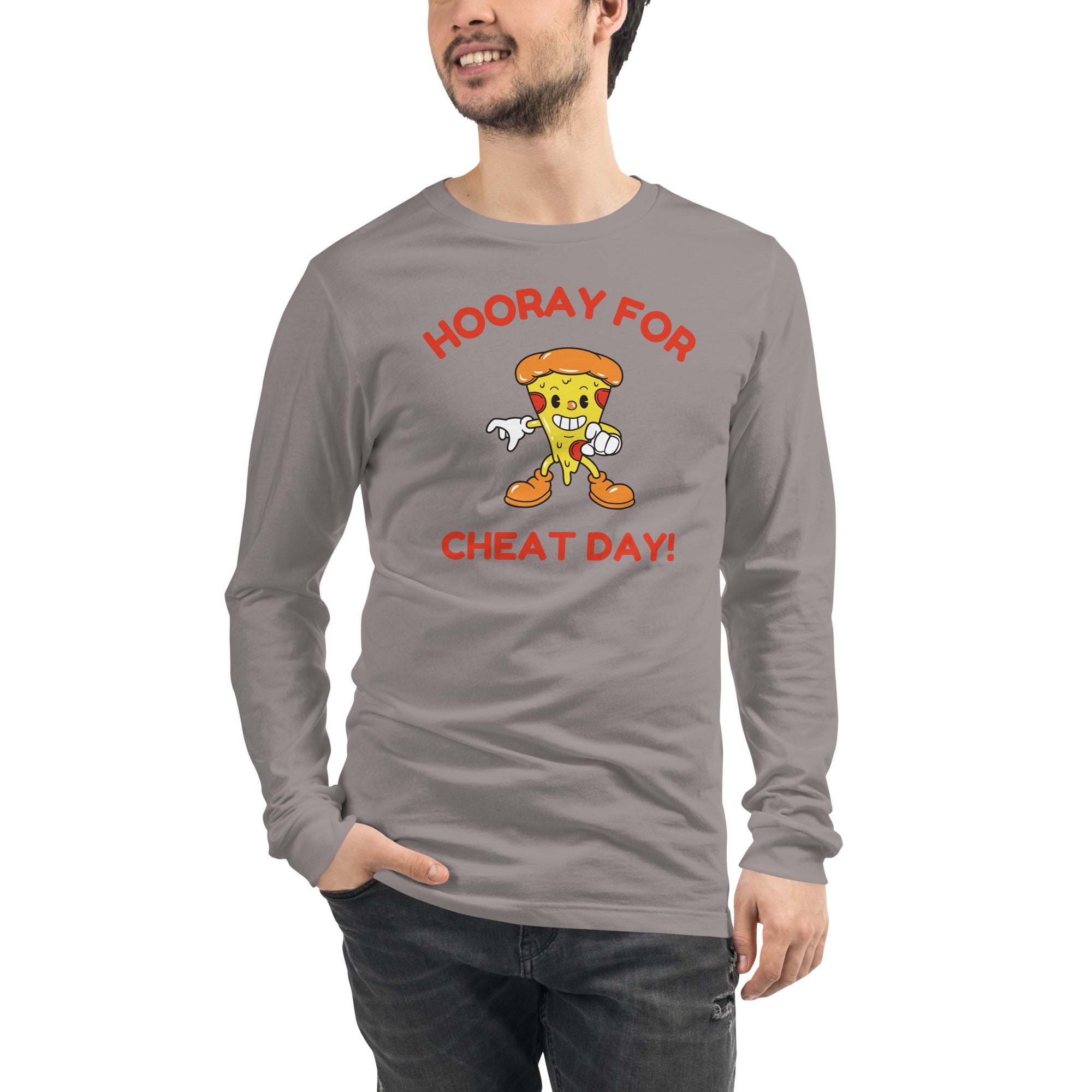 Hooray For Cheat Day! Men's Select Long Sleeve