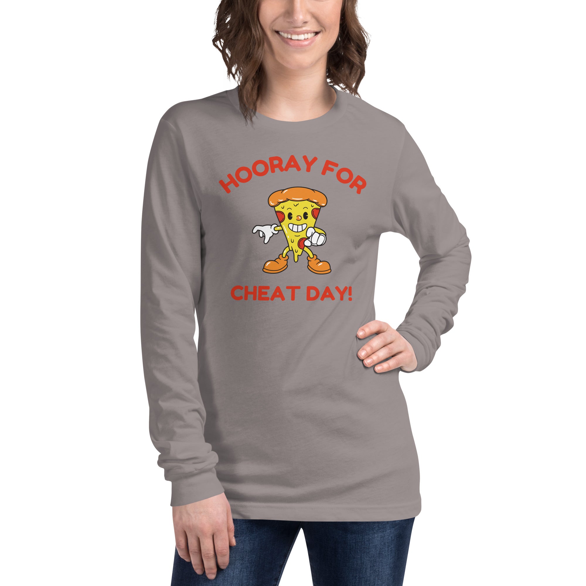 Hooray For Cheat Day! Women's Select Long Sleeve