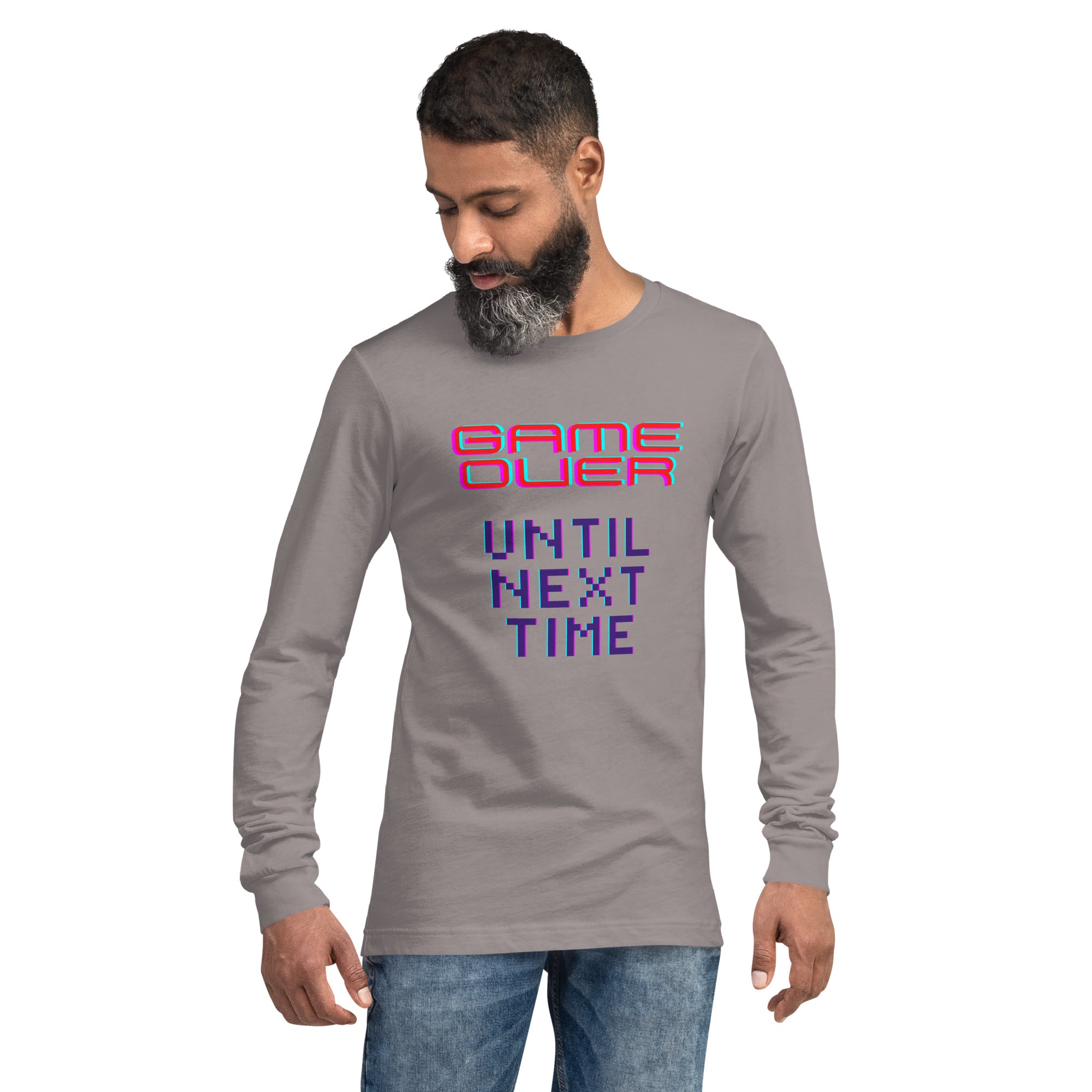Game Over Until Next Time Men's Select Long Sleeve