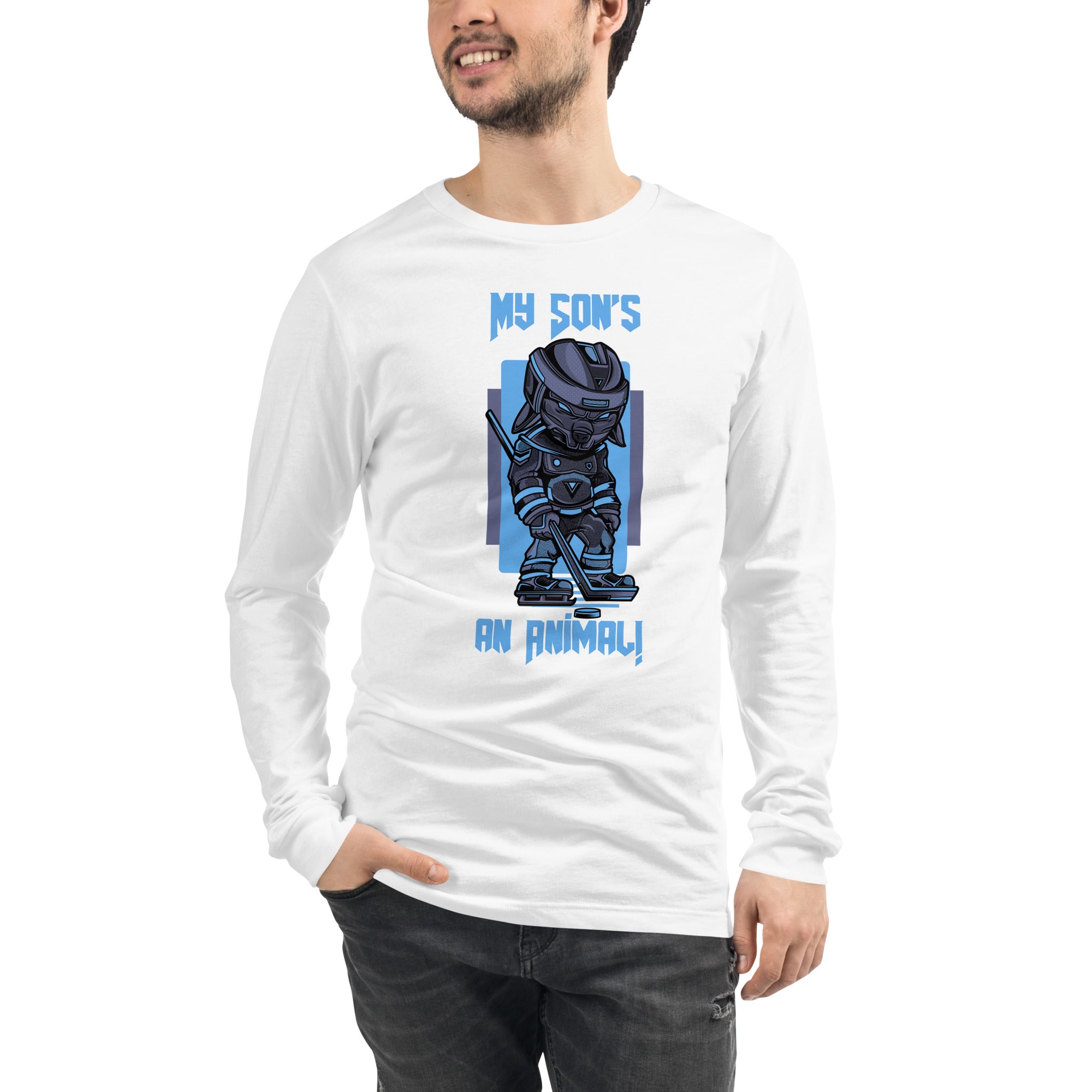 My Son's An Animal Men's Select Long Sleeve