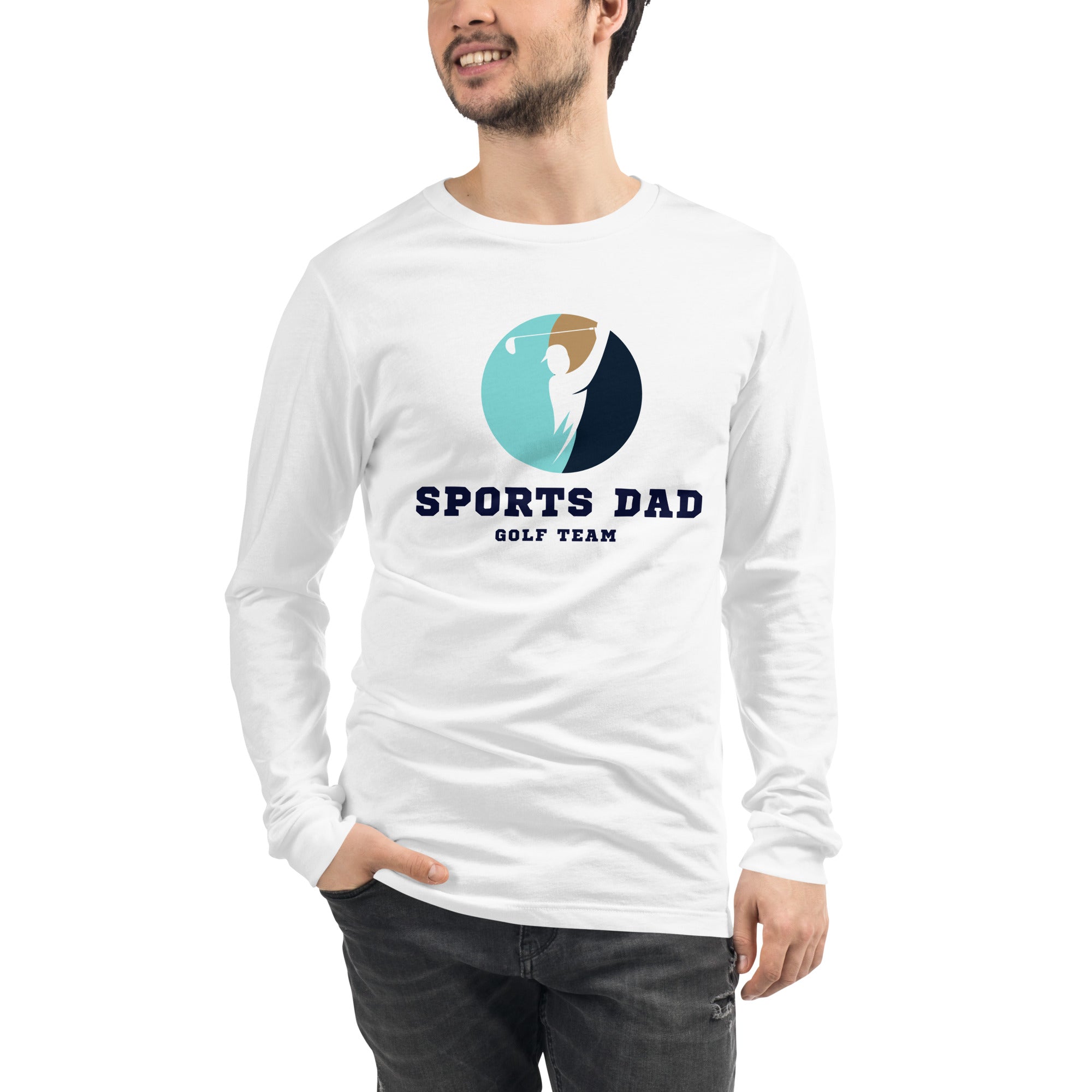 The Original Sports Dad Golf Team Men's Select Long Sleeve