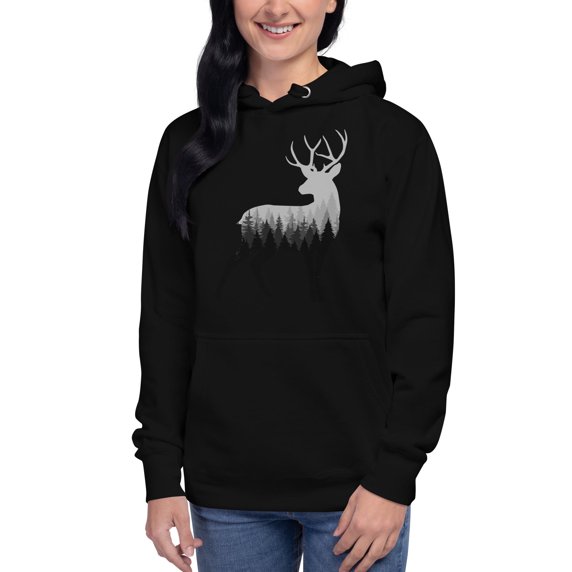 Buck n' Trees Women's Heavy Hoodie