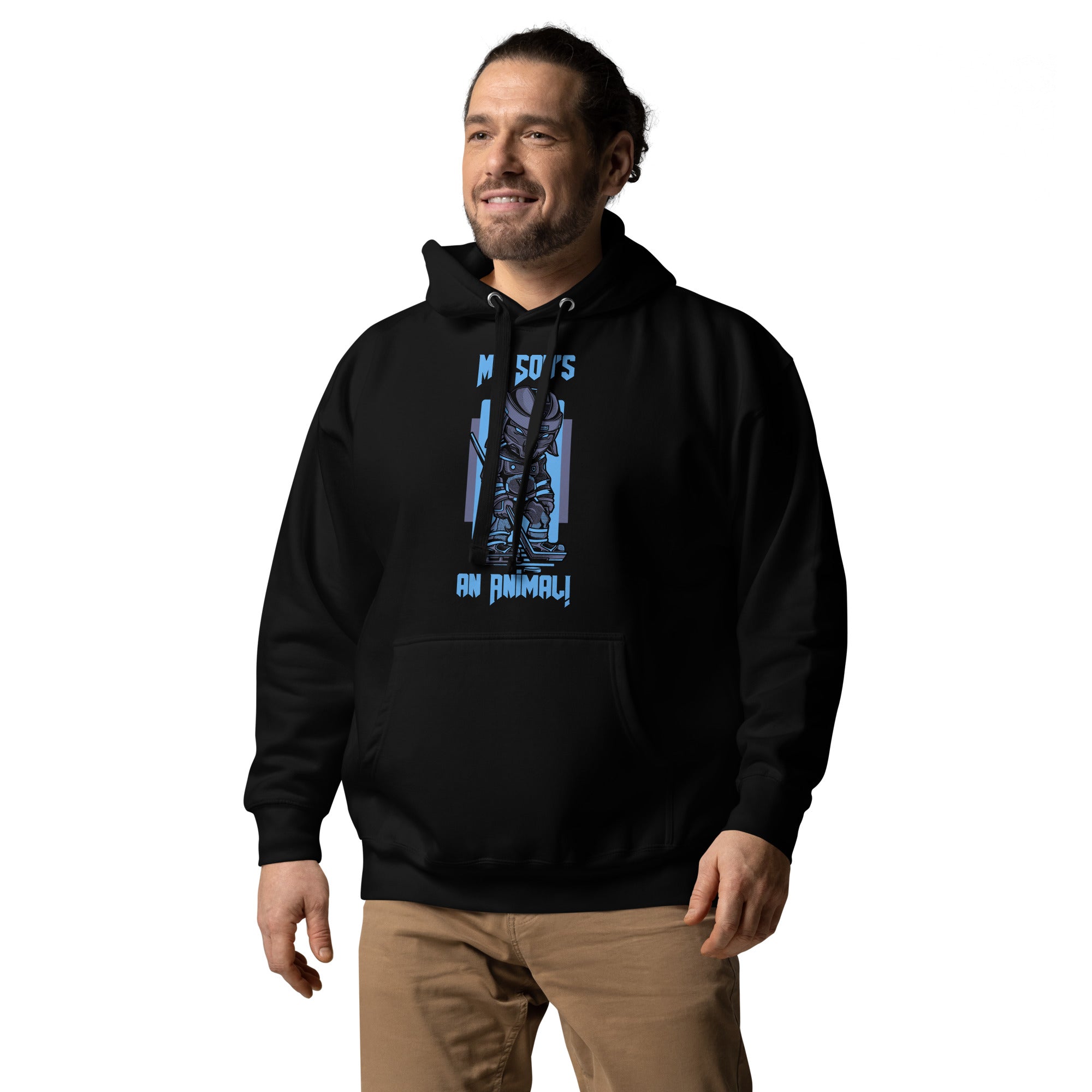 My Son's An Animal Original Men's Heavy Hoodie