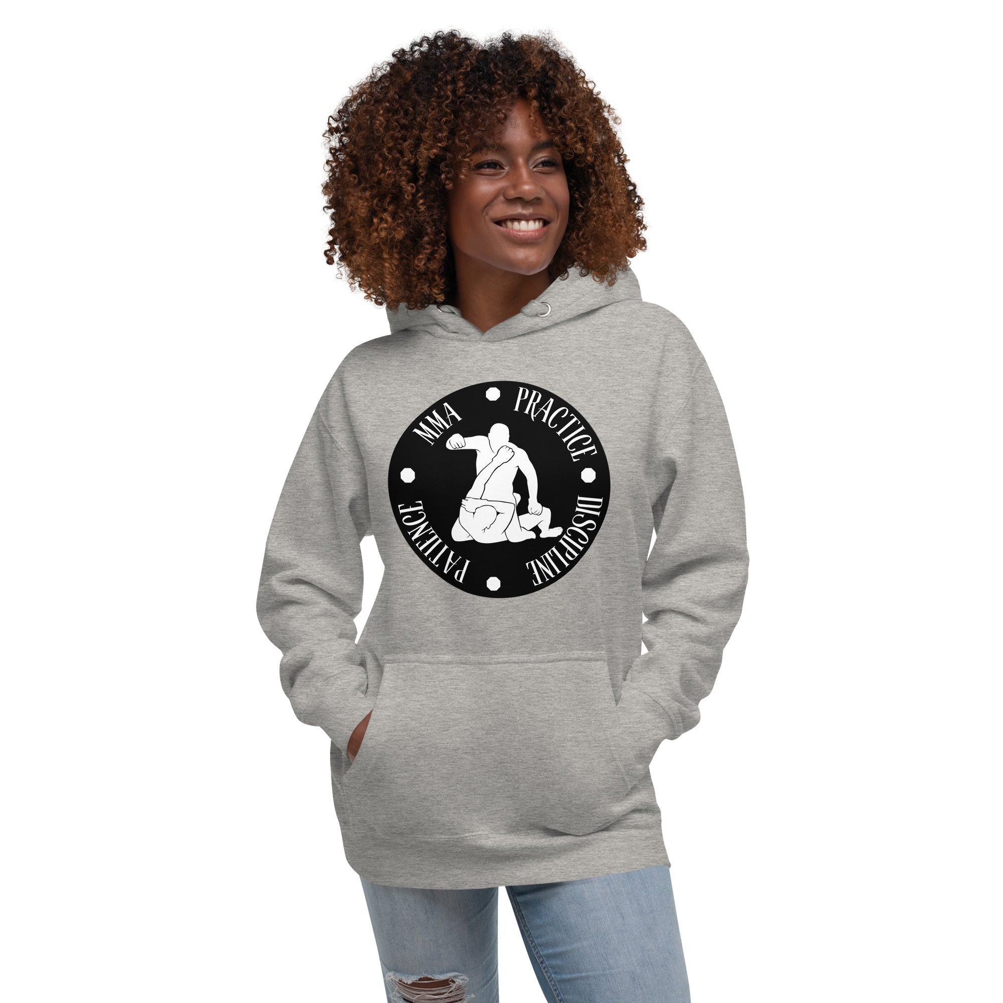 MMA Discipline Practice Patience Women's Heavy Hoodie