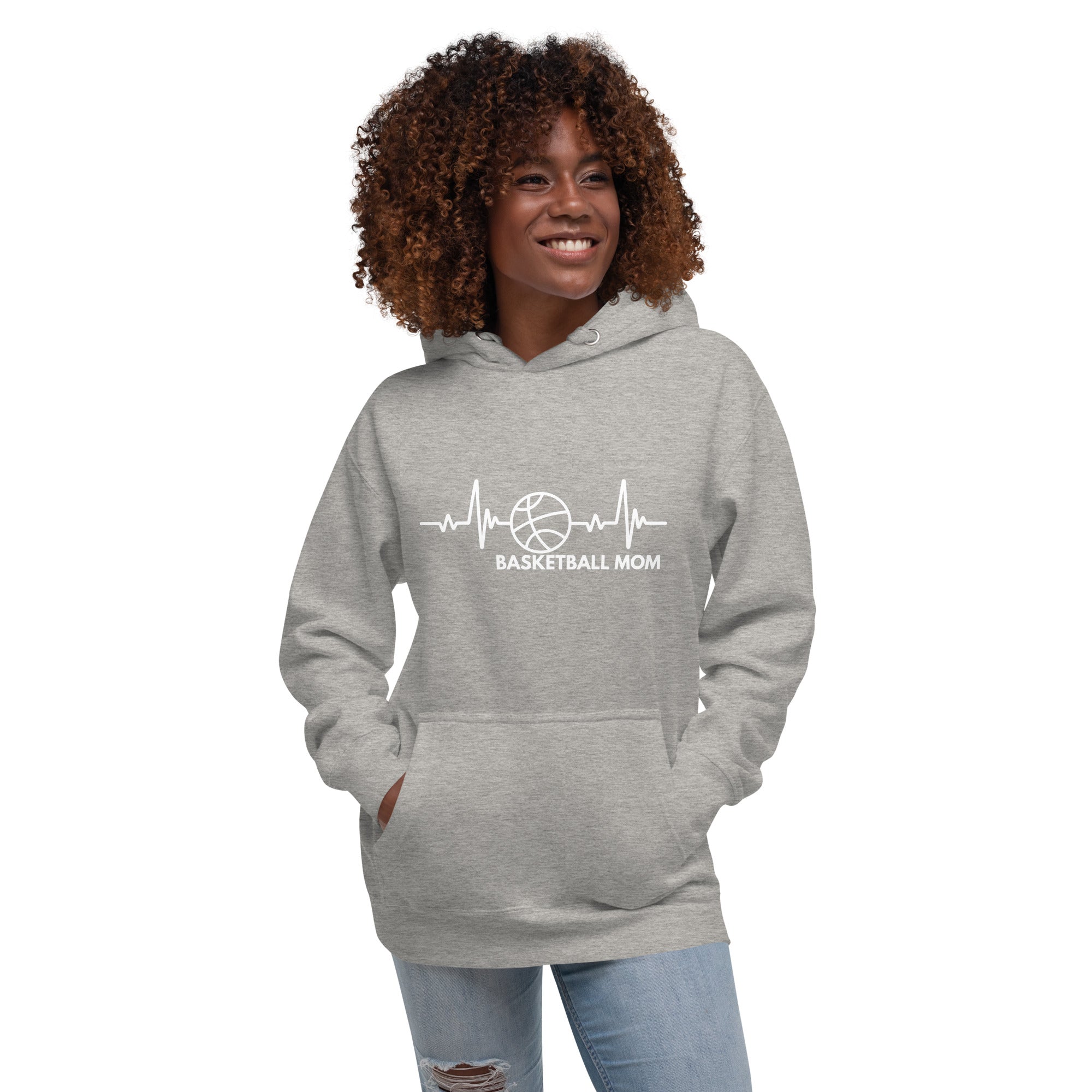 Basketball Mom Women's Heavy Hoodie