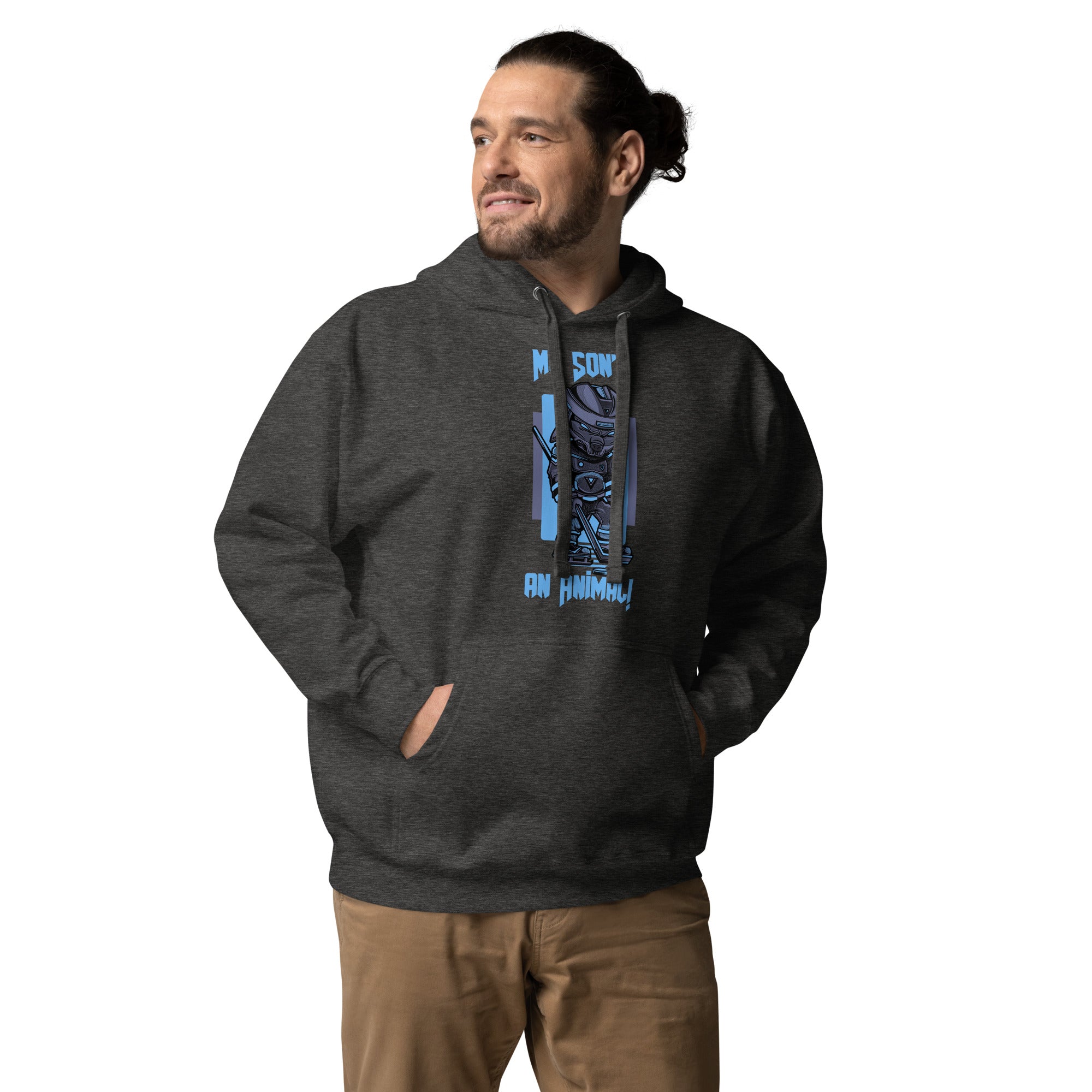 My Son's An Animal Original Men's Heavy Hoodie