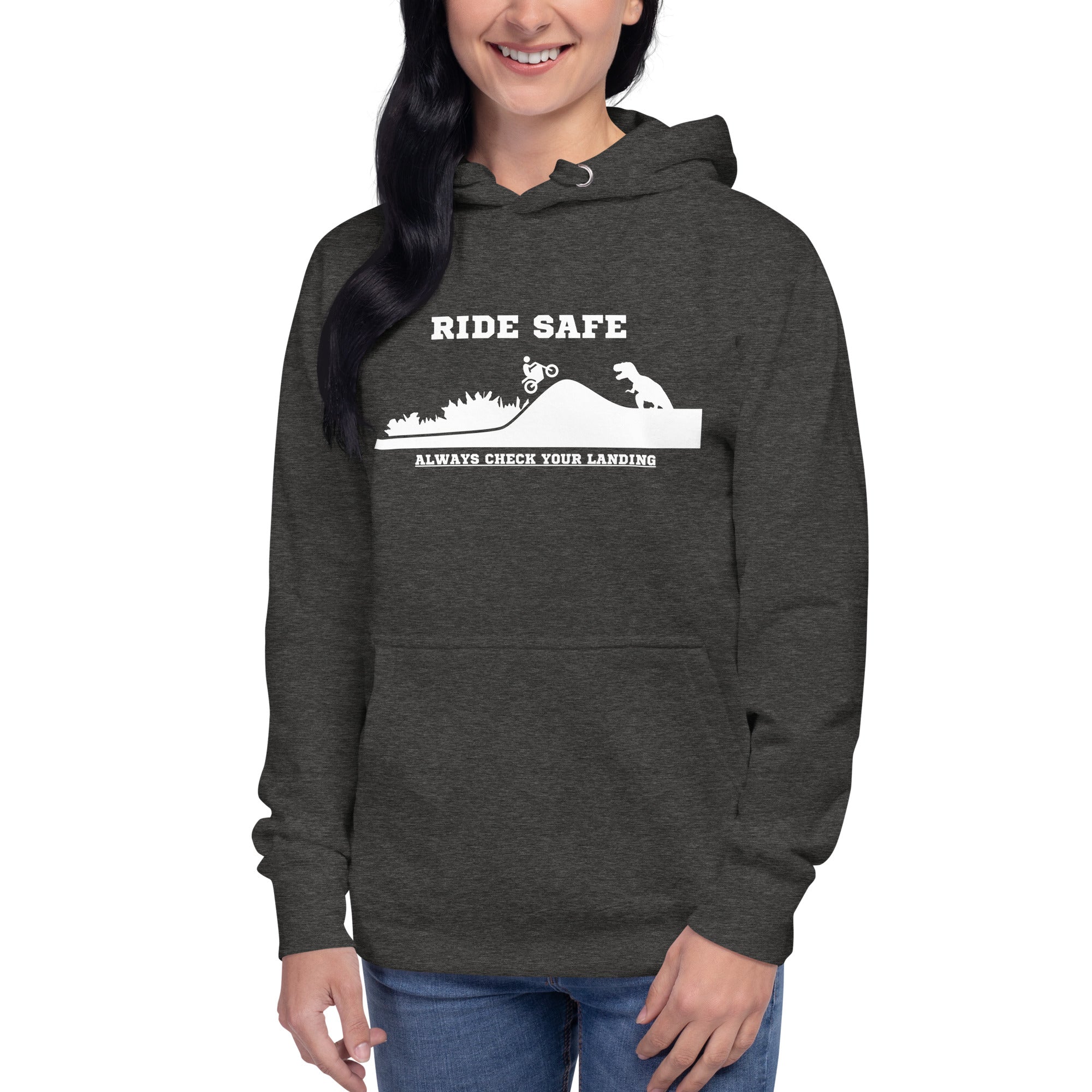 Ride Safe Check Your Landing Women's Heavy Hoodie