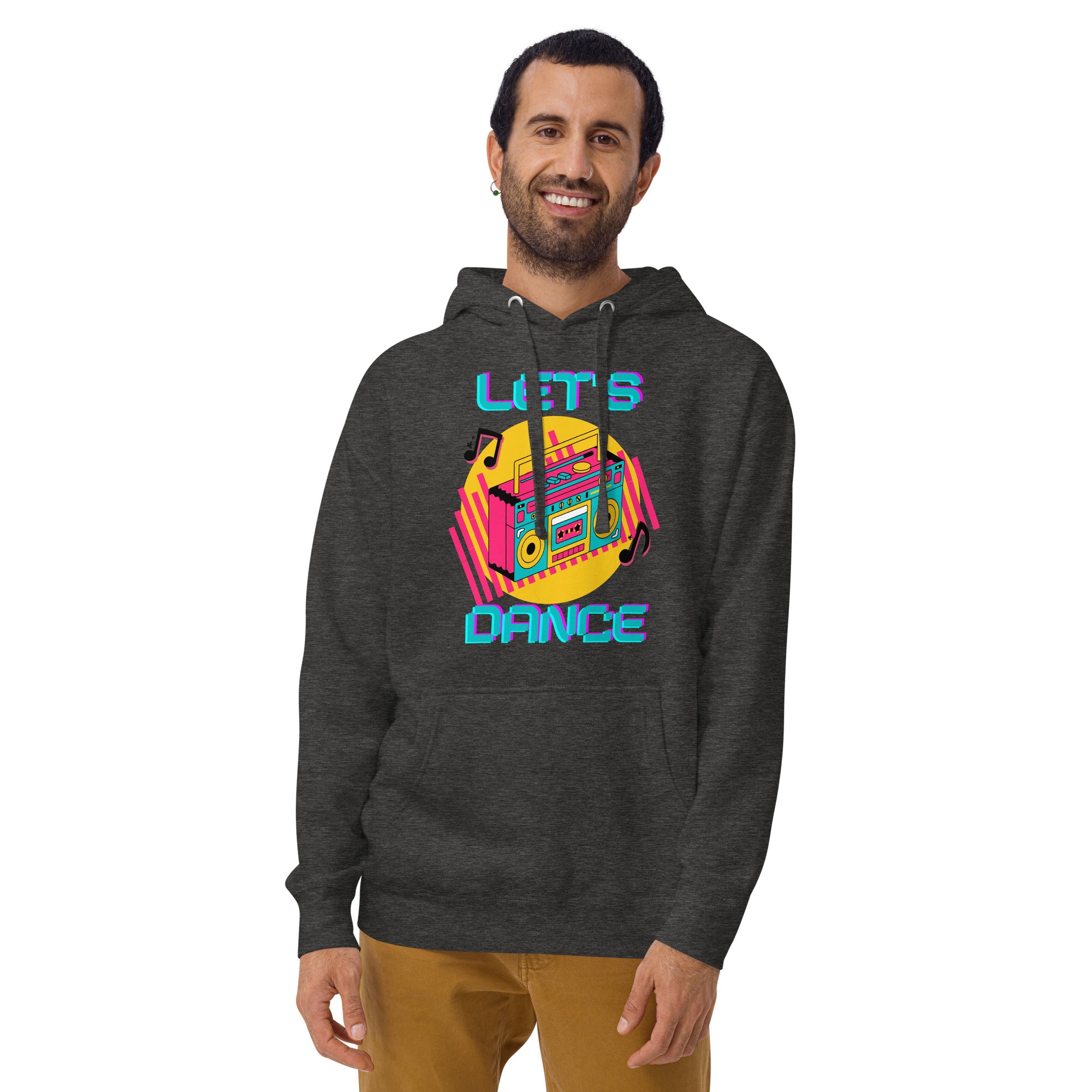 Let's Dance Men's Heavy Hoodie