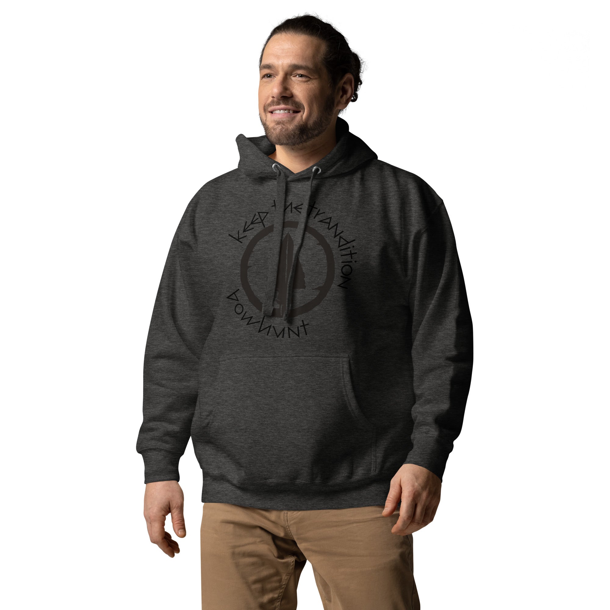 Keep The Tradition Men's Heavy Hoodie - Bow Hunt