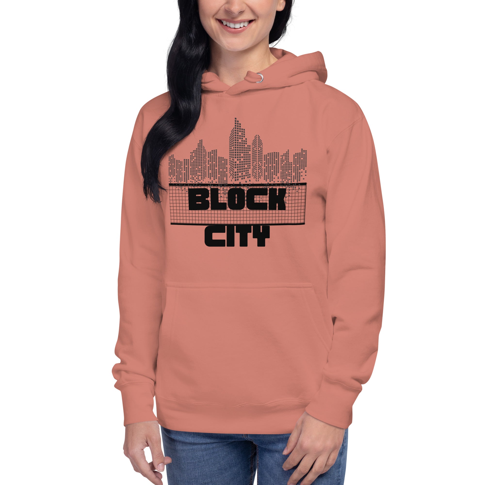 Block City Women's Heavy Hoodie