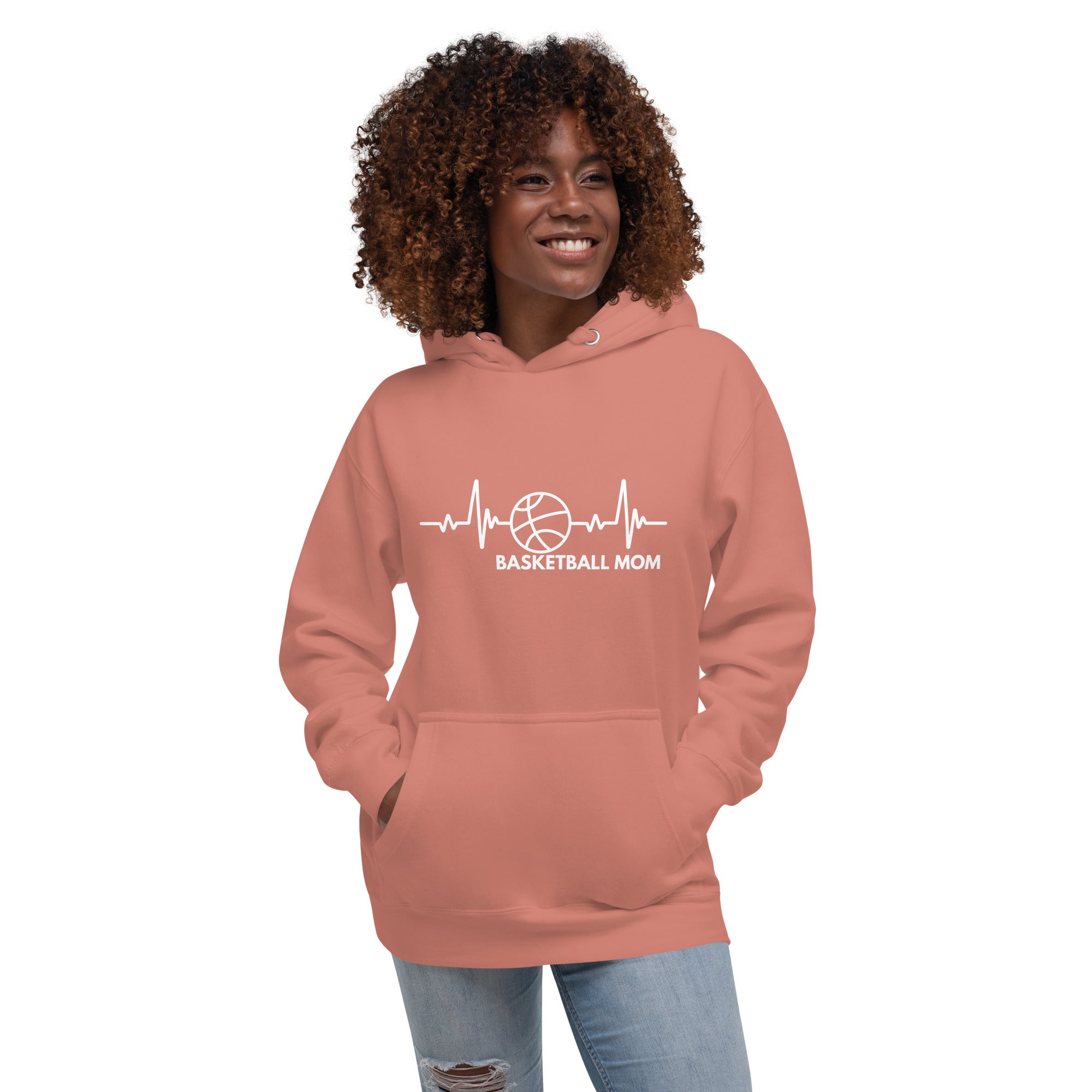 Basketball Mom Women's Heavy Hoodie