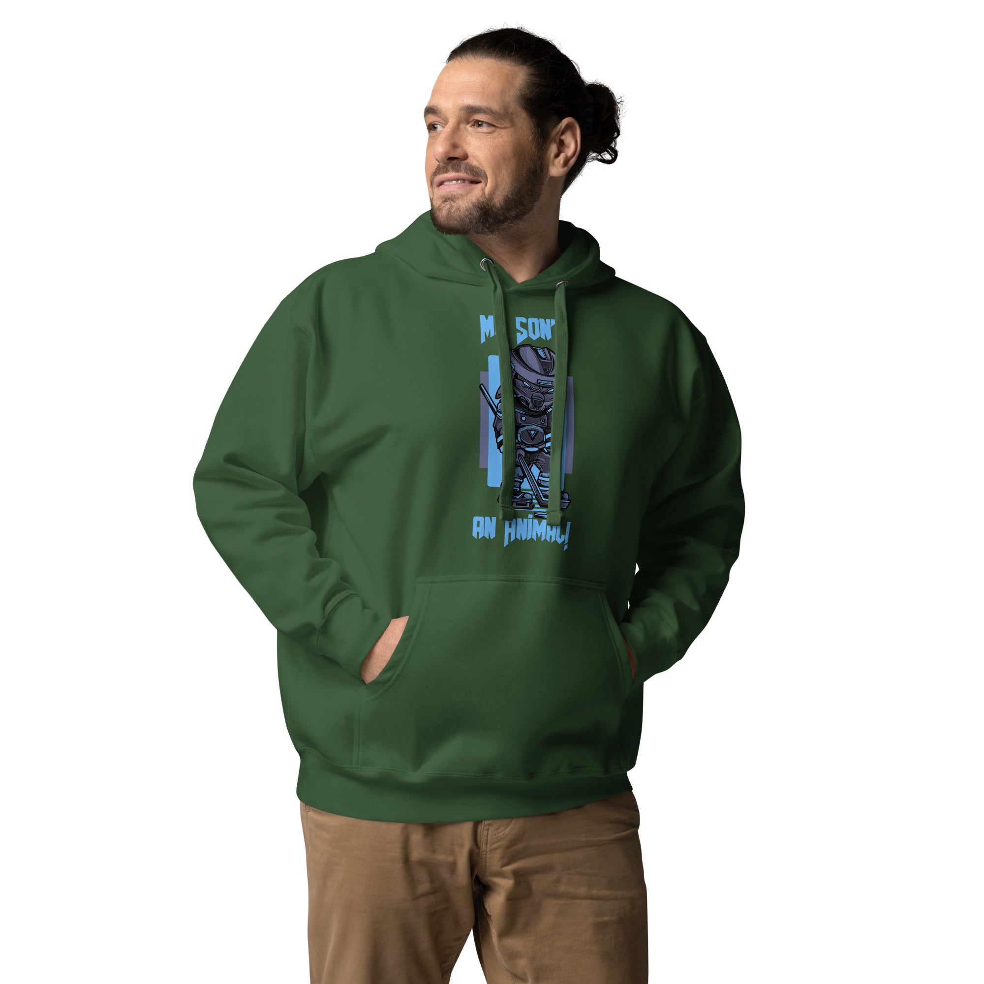 My Son's An Animal Original Men's Heavy Hoodie