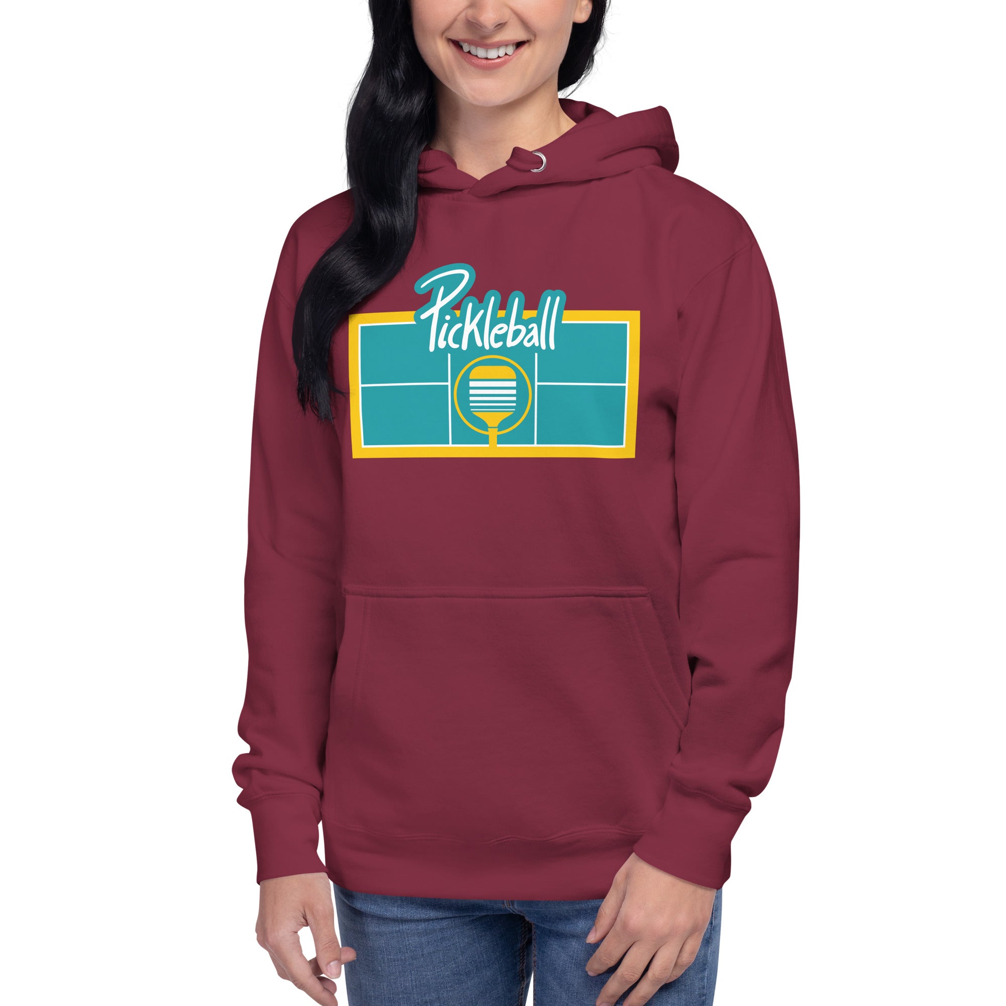 Pickleball Original Women's Heavy Hoodie