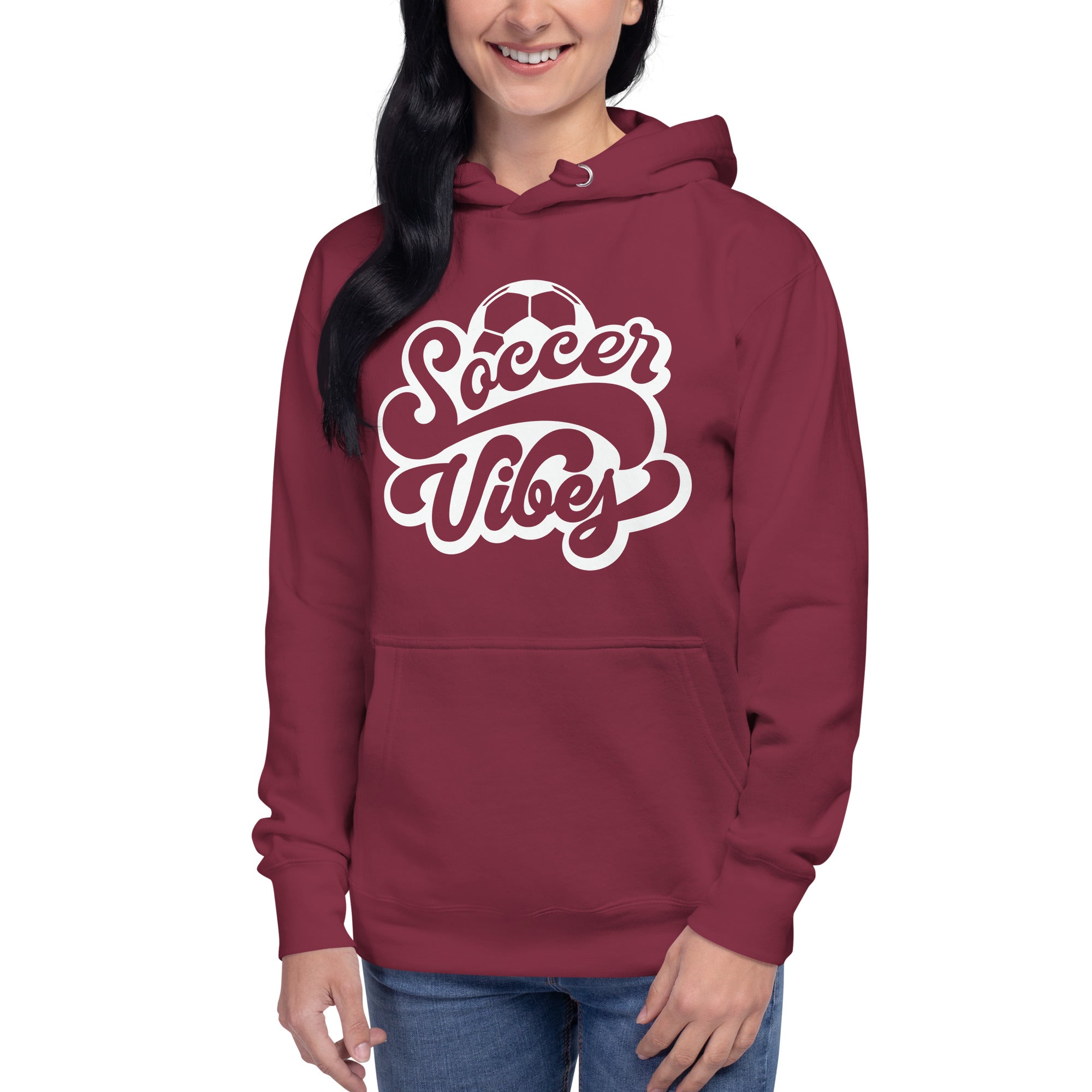 Soccer Vibes Women's Heavy Hoodie