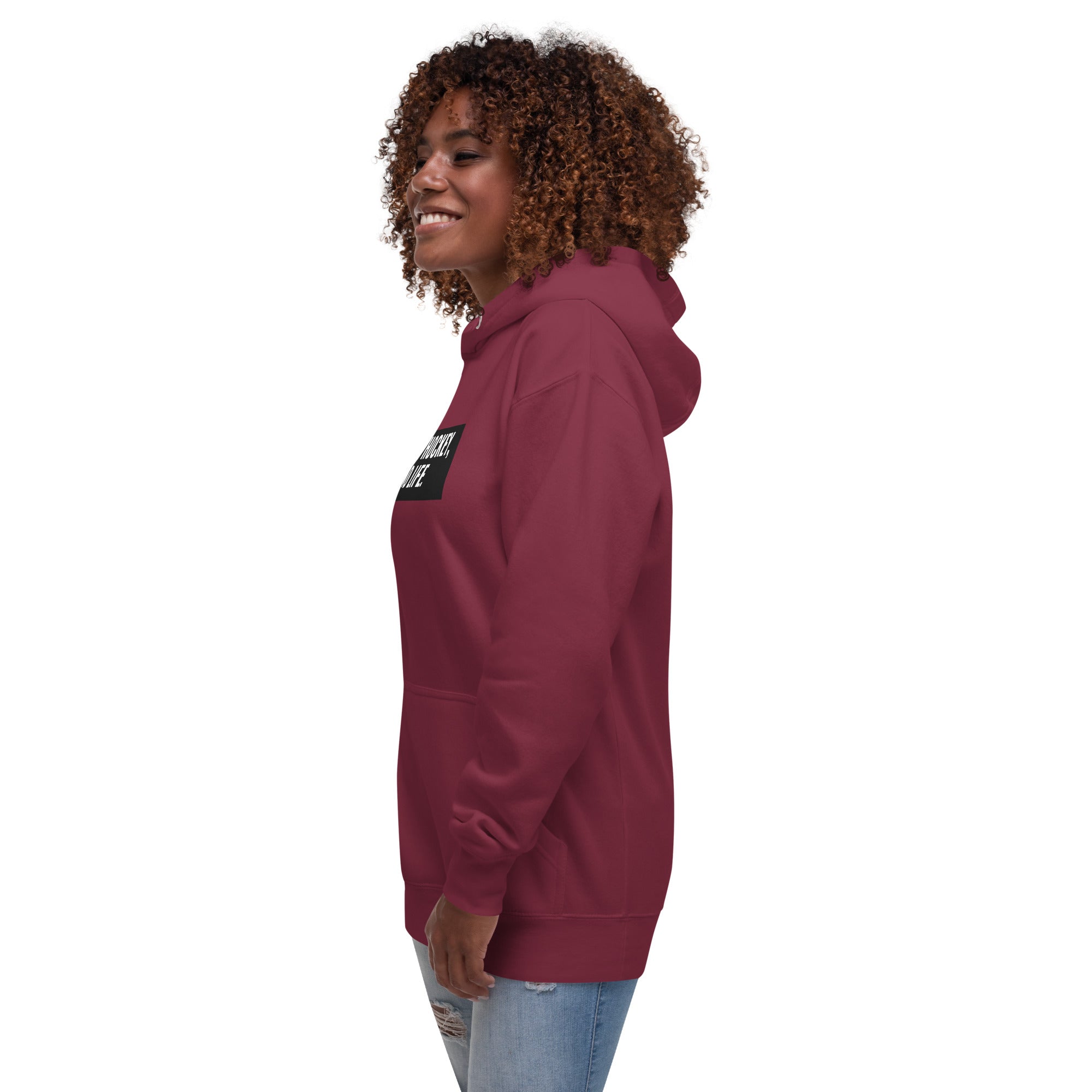 At Hockey, No Life Women's Heavy Hoodie