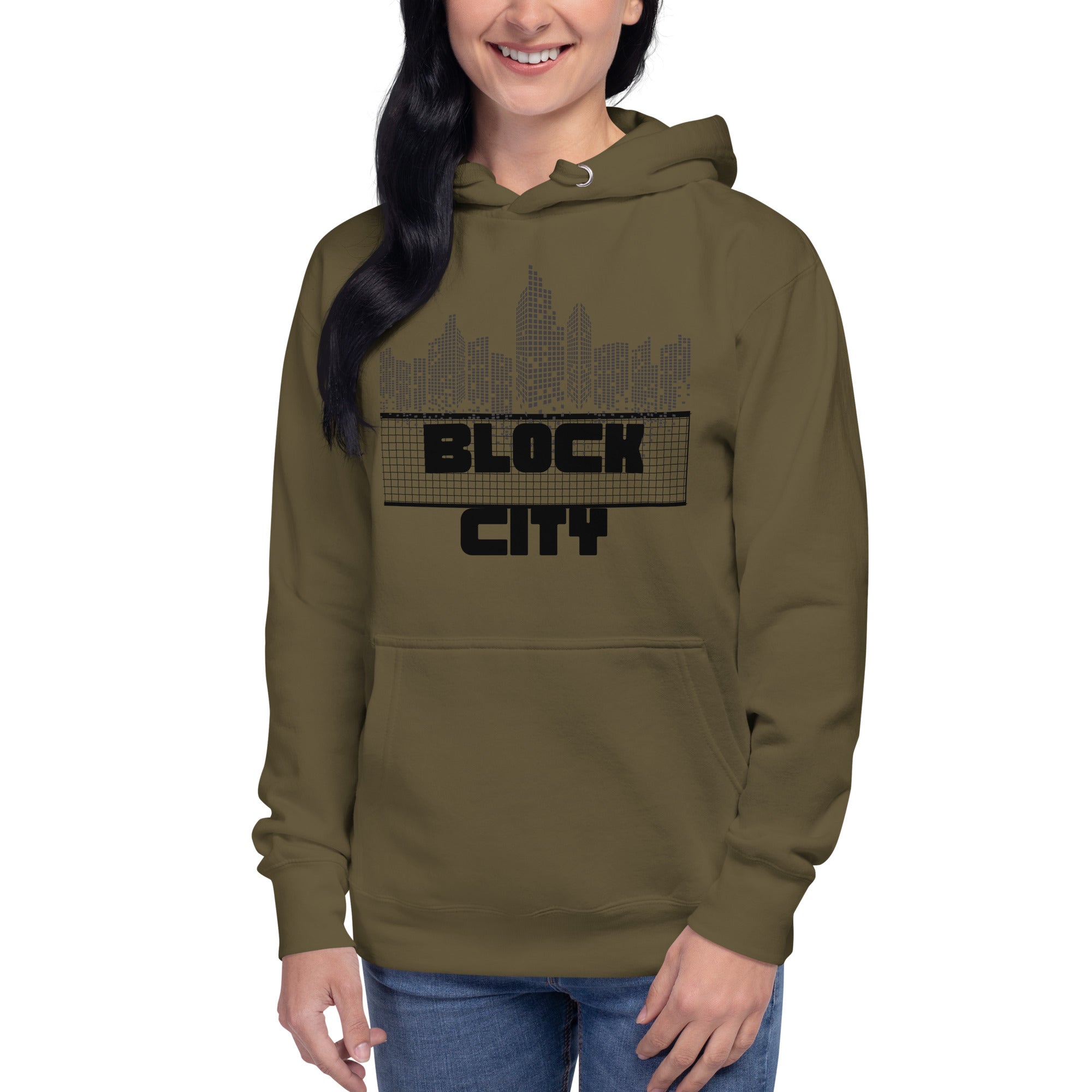 Block City Women's Heavy Hoodie