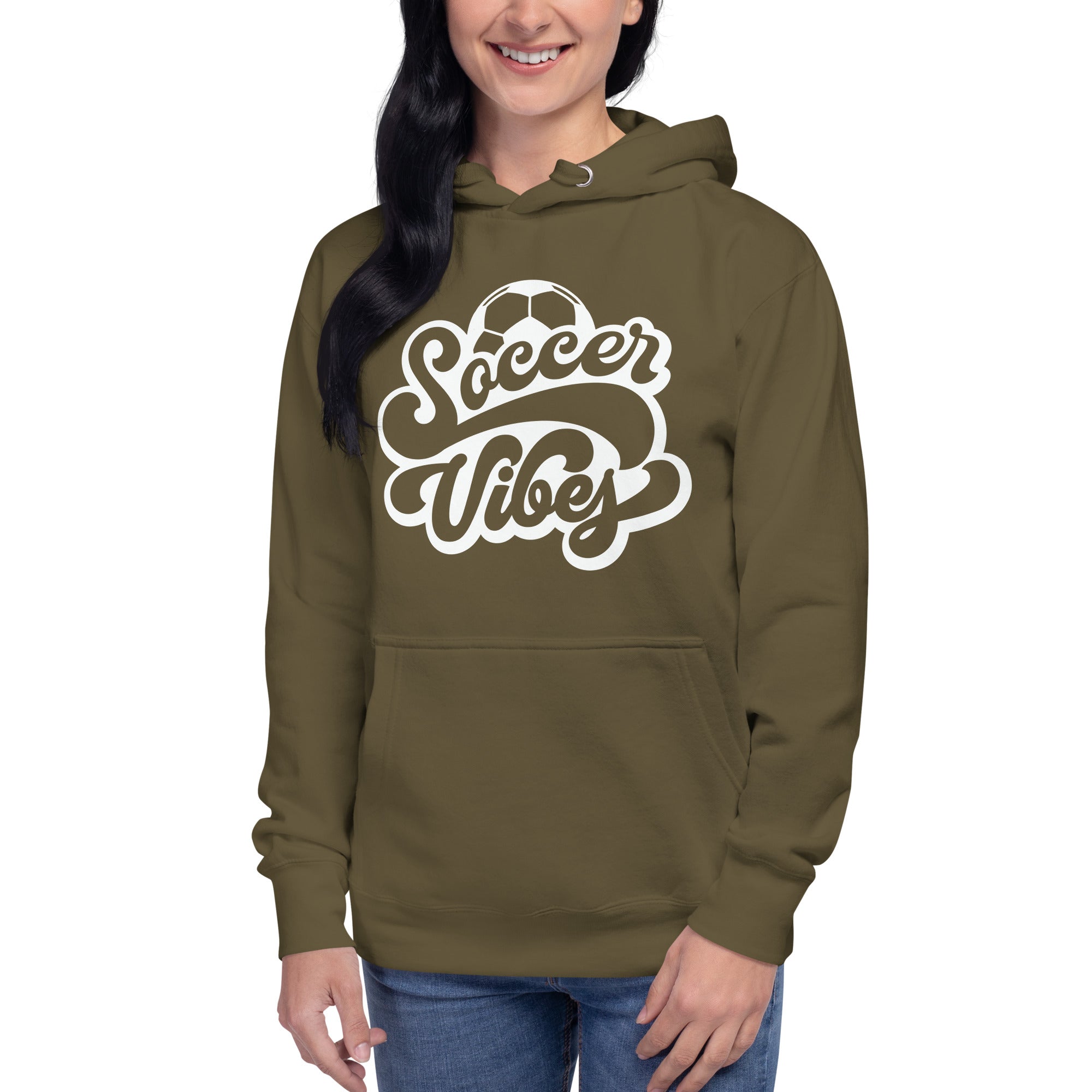 Soccer Vibes Women's Heavy Hoodie