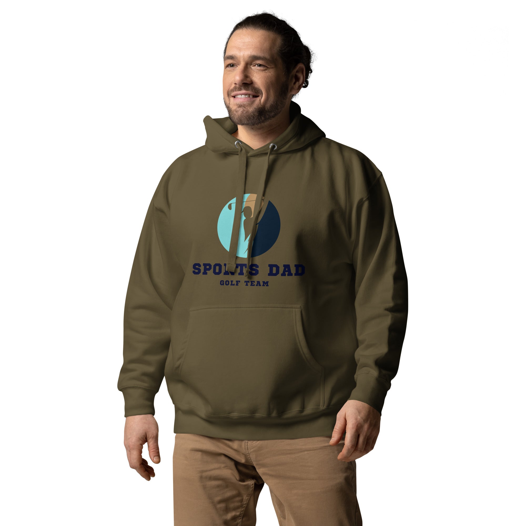 The Original Sports Dad Golf Team Men's Heavy Hoodie