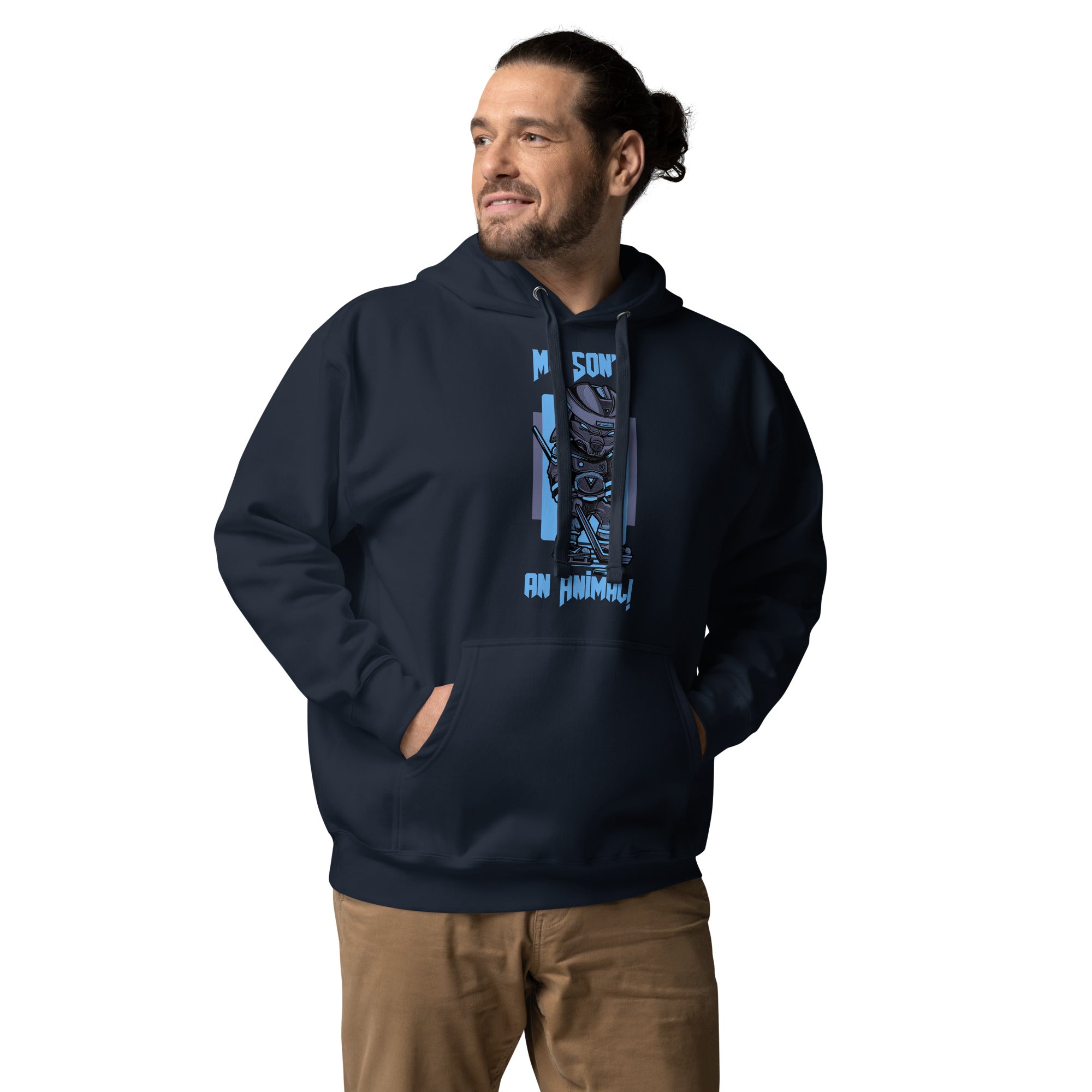 My Son's An Animal Original Men's Heavy Hoodie