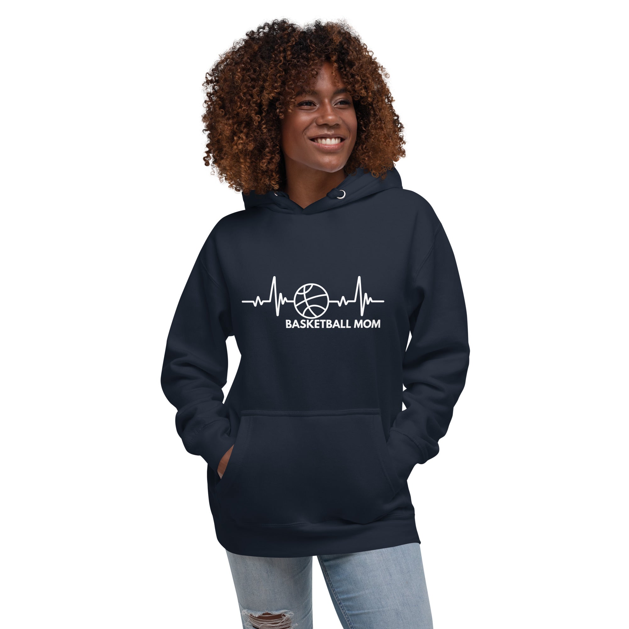 Basketball Mom Women's Heavy Hoodie