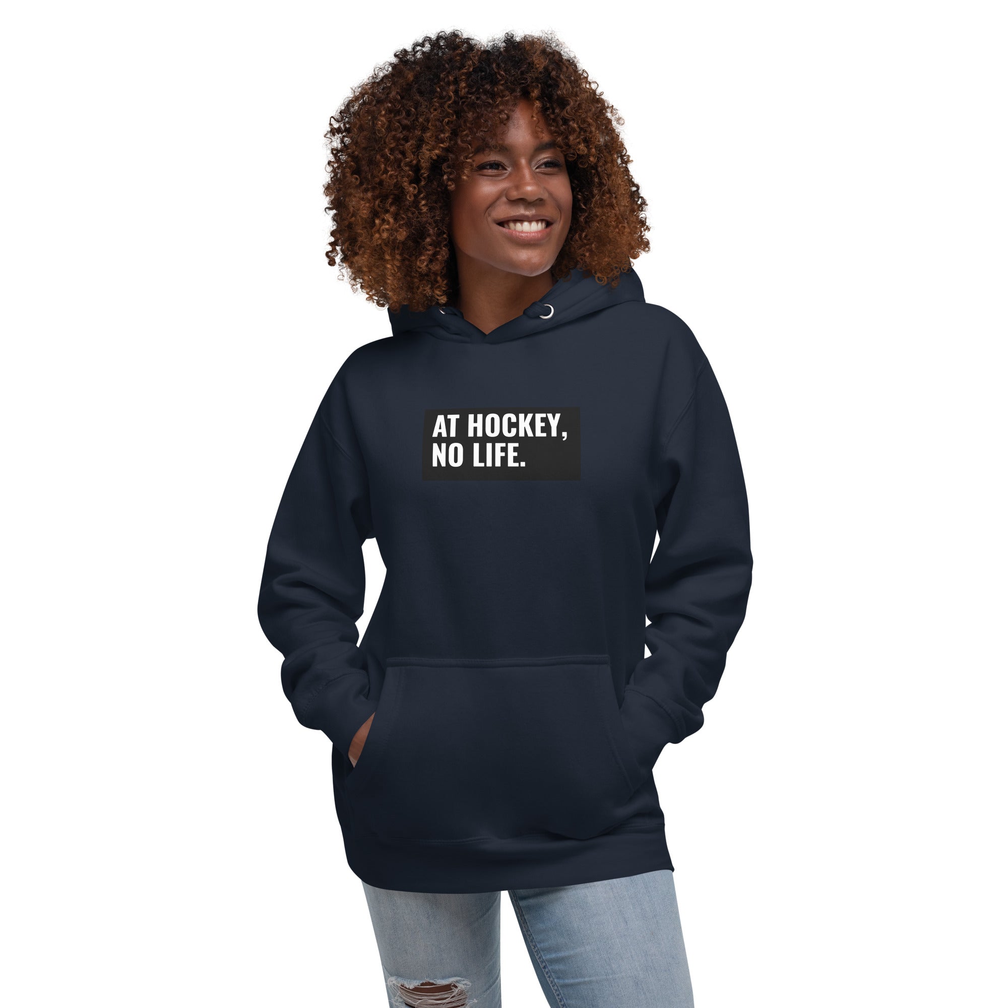 At Hockey, No Life Women's Heavy Hoodie