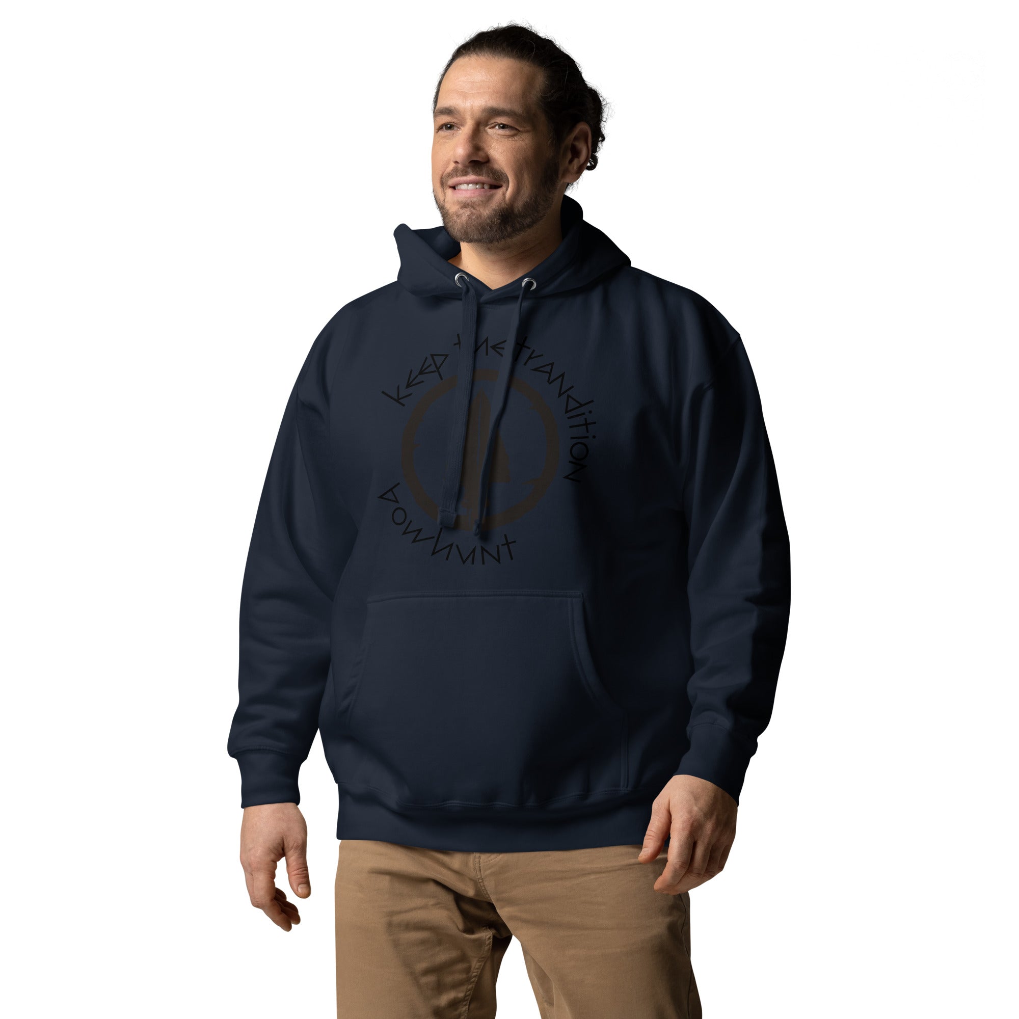 Keep The Tradition Men's Heavy Hoodie - Bow Hunt