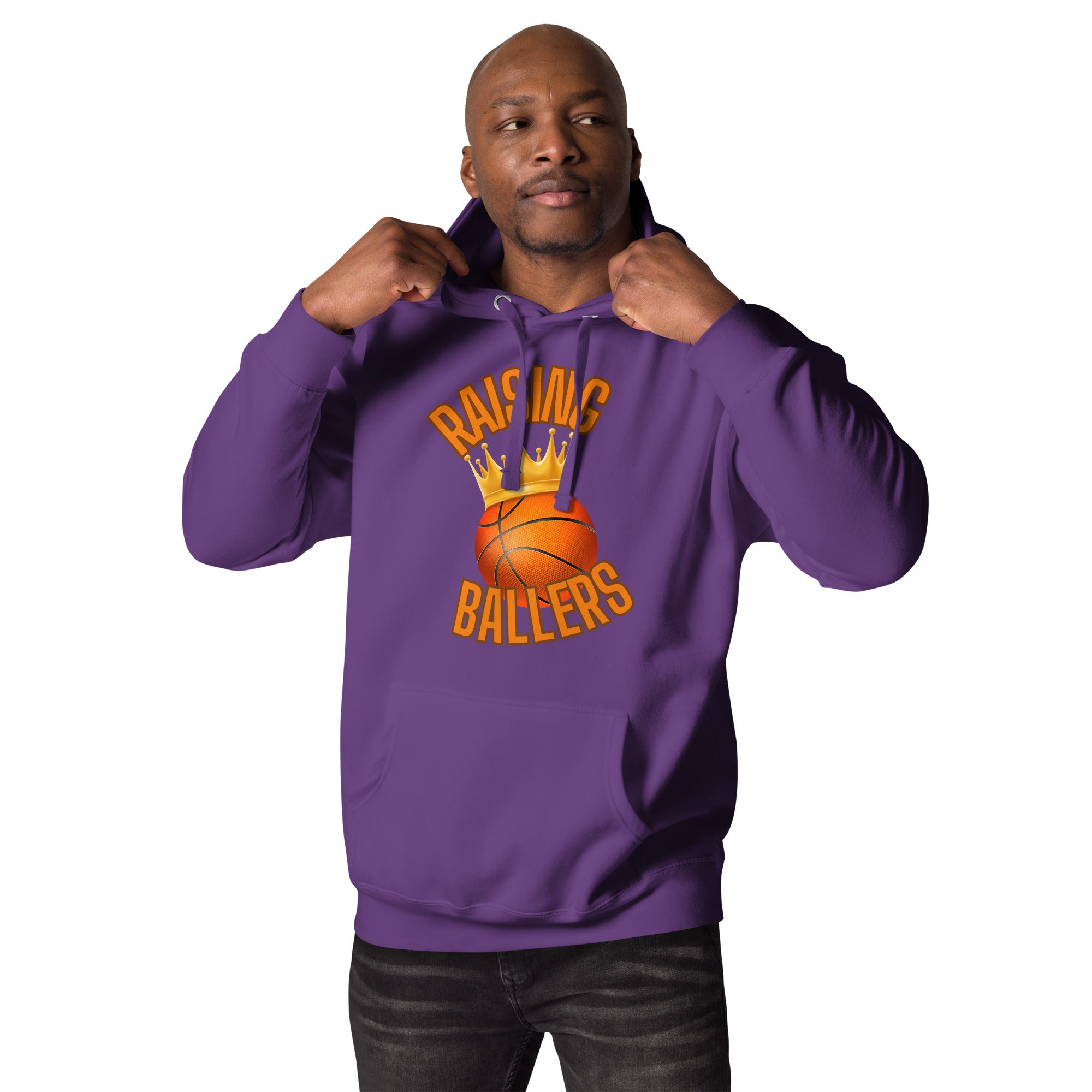 Raising Ballers Men's Heavy Hoodie